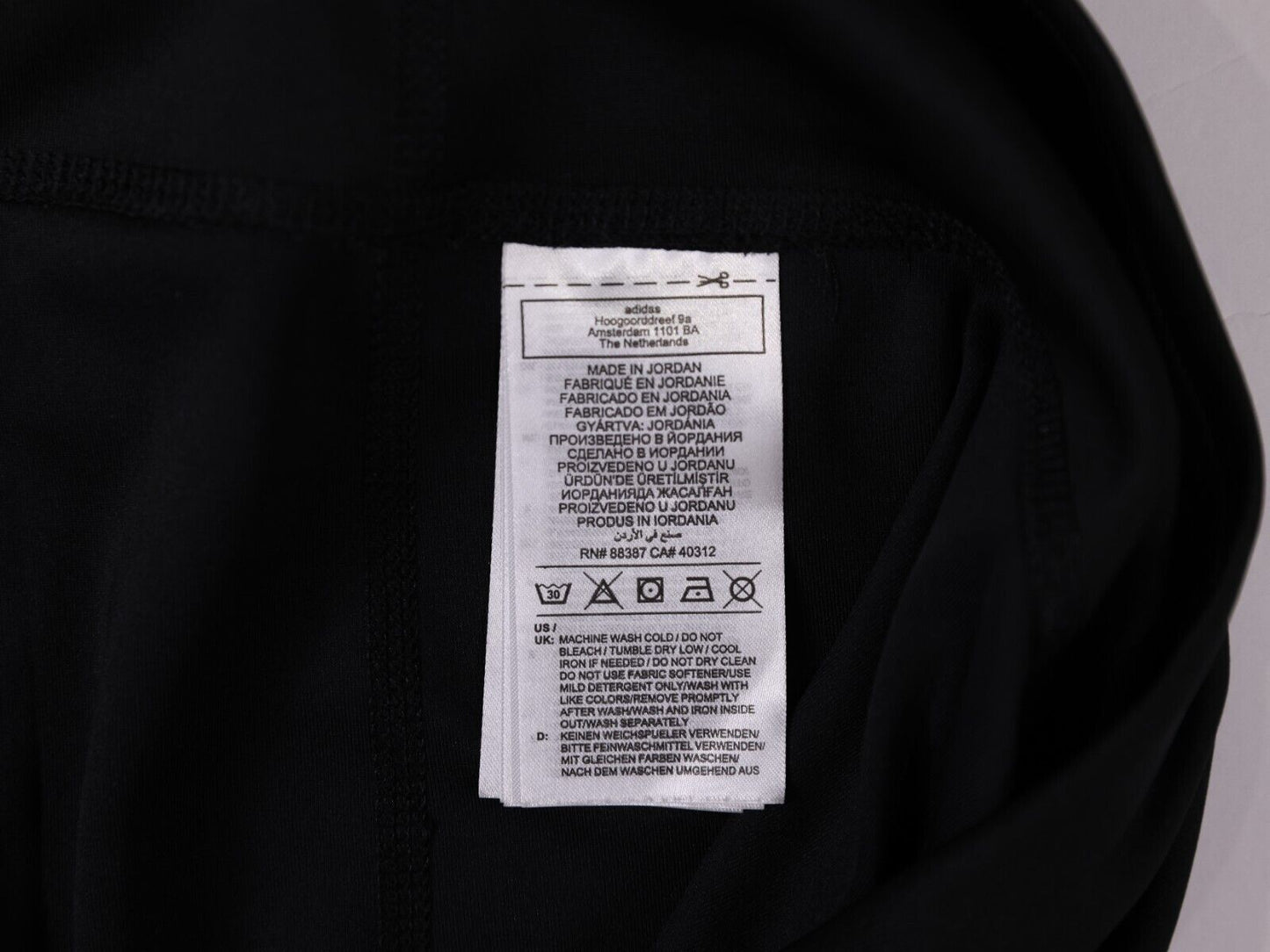Adidas Womens Climate Aero Ready (Size XL) 3 Stripe Tight Pant - Black