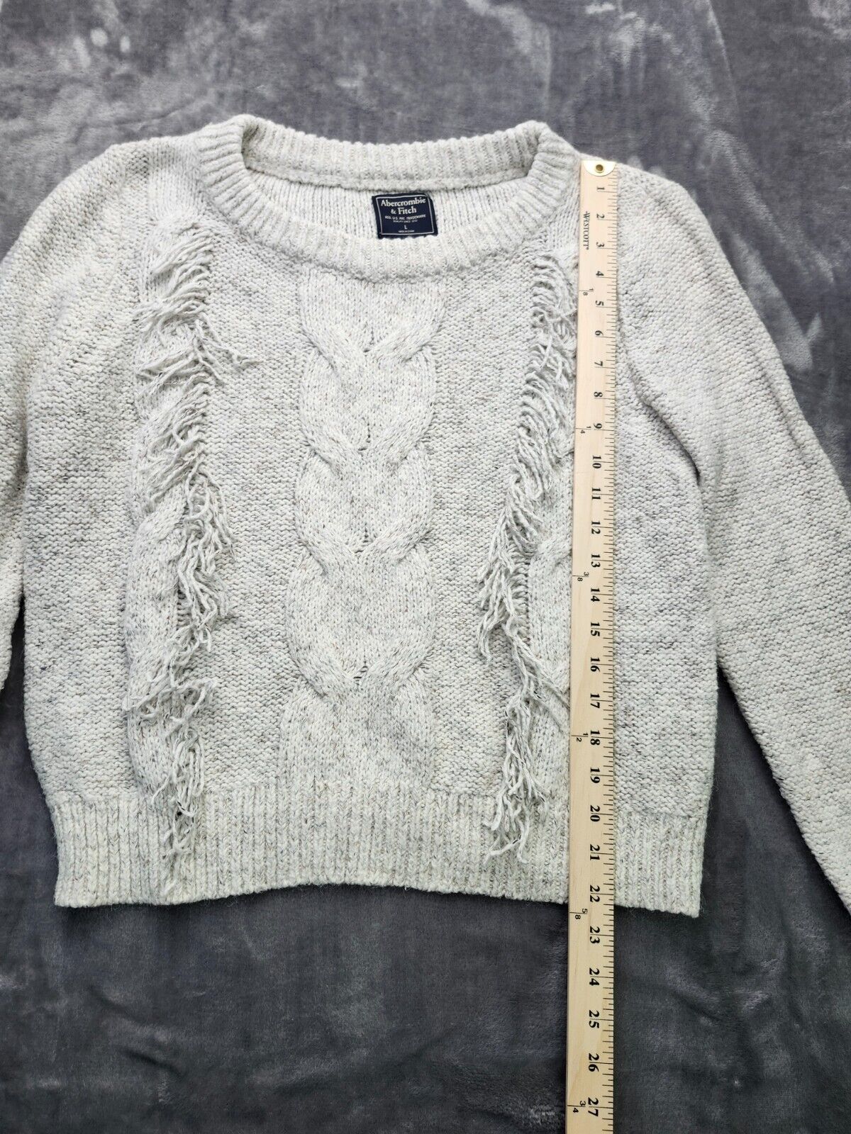 Abercrombie Fitch Knit Sweater Womens Size Large