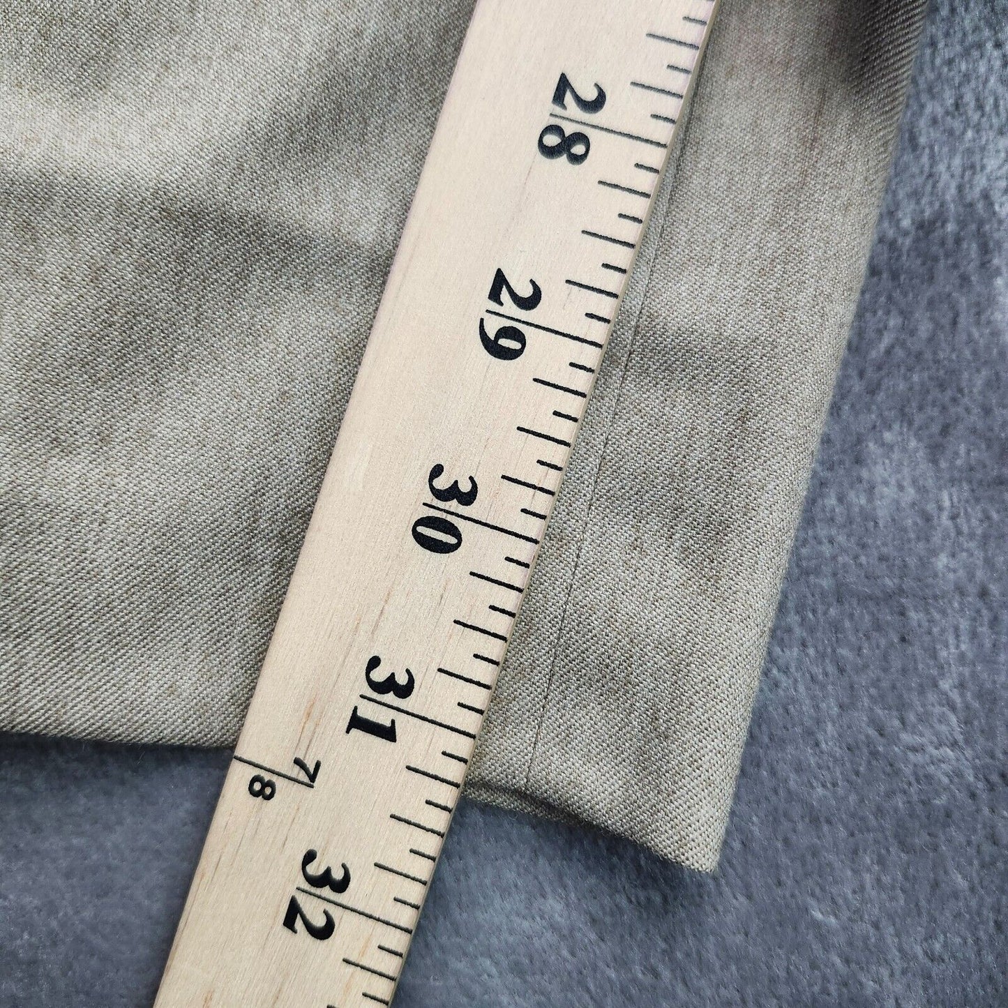 Tayion By Montee Holland Mens Classic-Fit Wool-Blend Dress Pants 42W x 32L