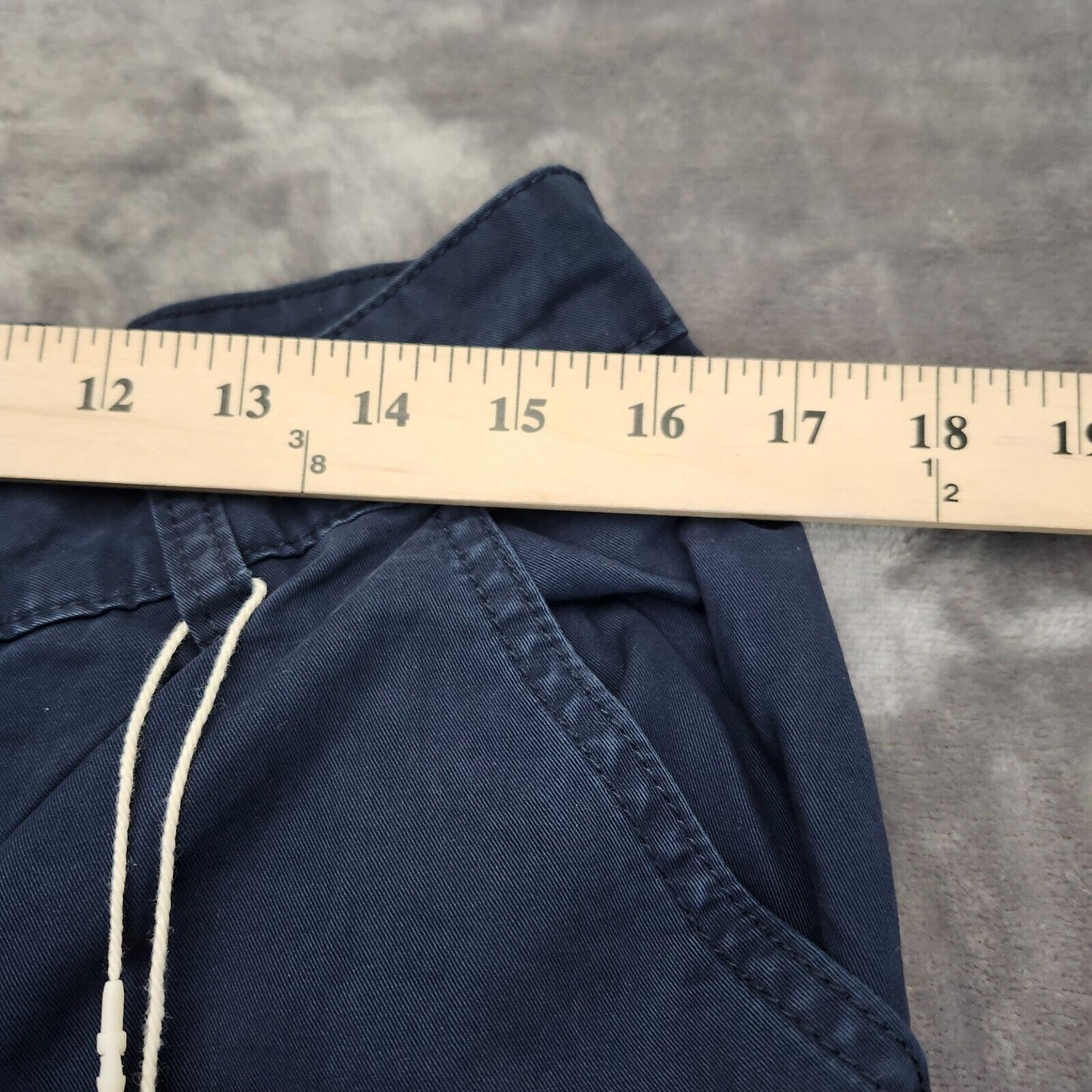 Flamingals Women's Dark Blue Bootcut Cargo Jeans Size XL