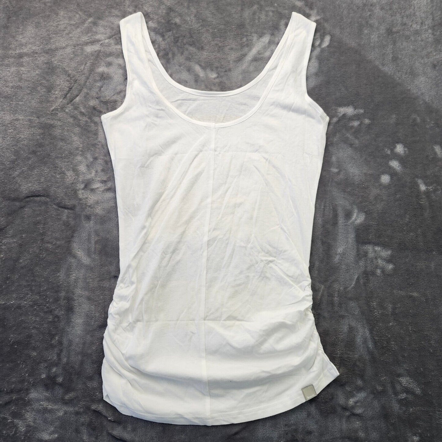 Bench Urban Wear Womens Graphic Tank Top Size Small White
