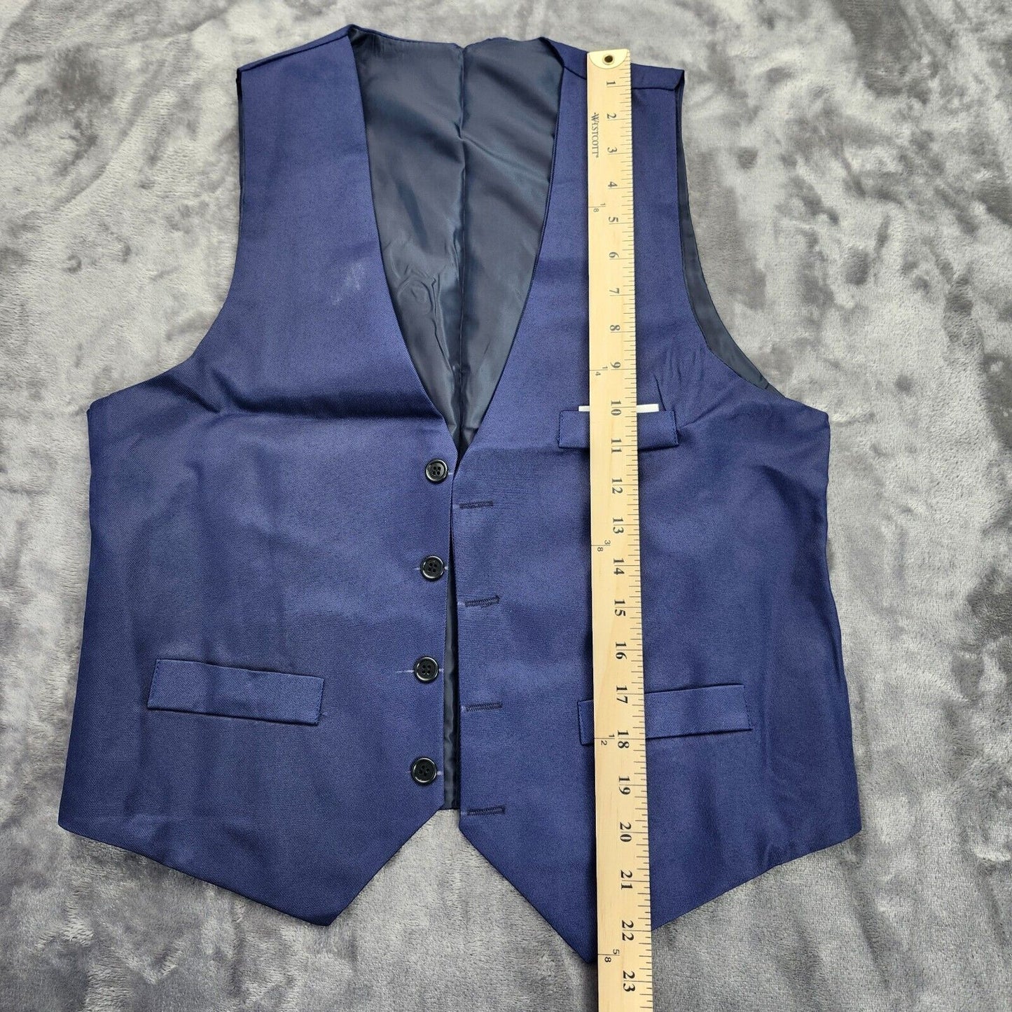 3 Piece Slim Fit Suit Set Men's Fashion Suit Set with Jacket, Vest, & Pants L