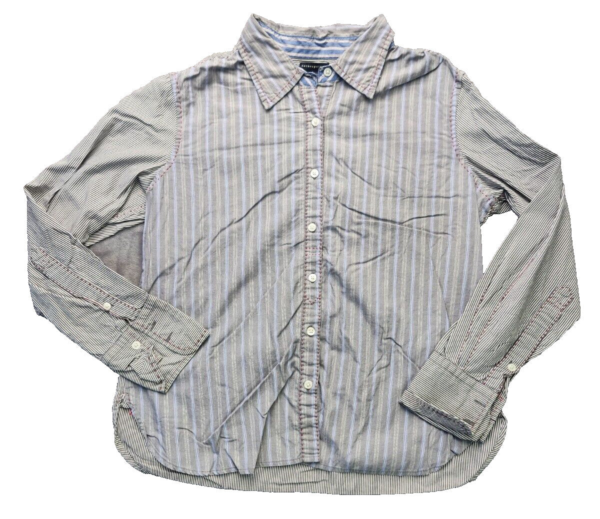 Anthropologie Button up shirt 100% cotton Size large