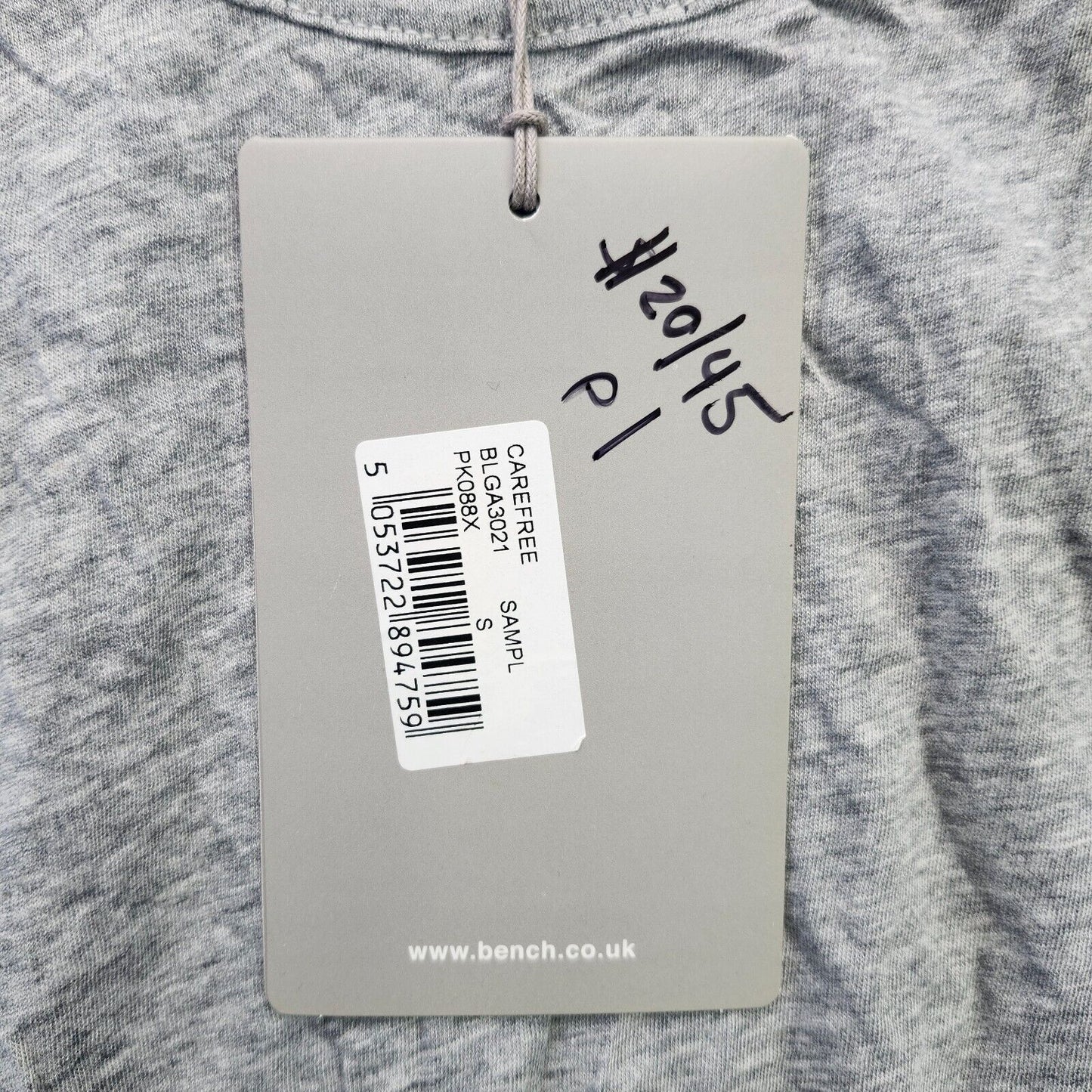 Bench Urban Wear Womens Racerback Tank Top Size Small Gray