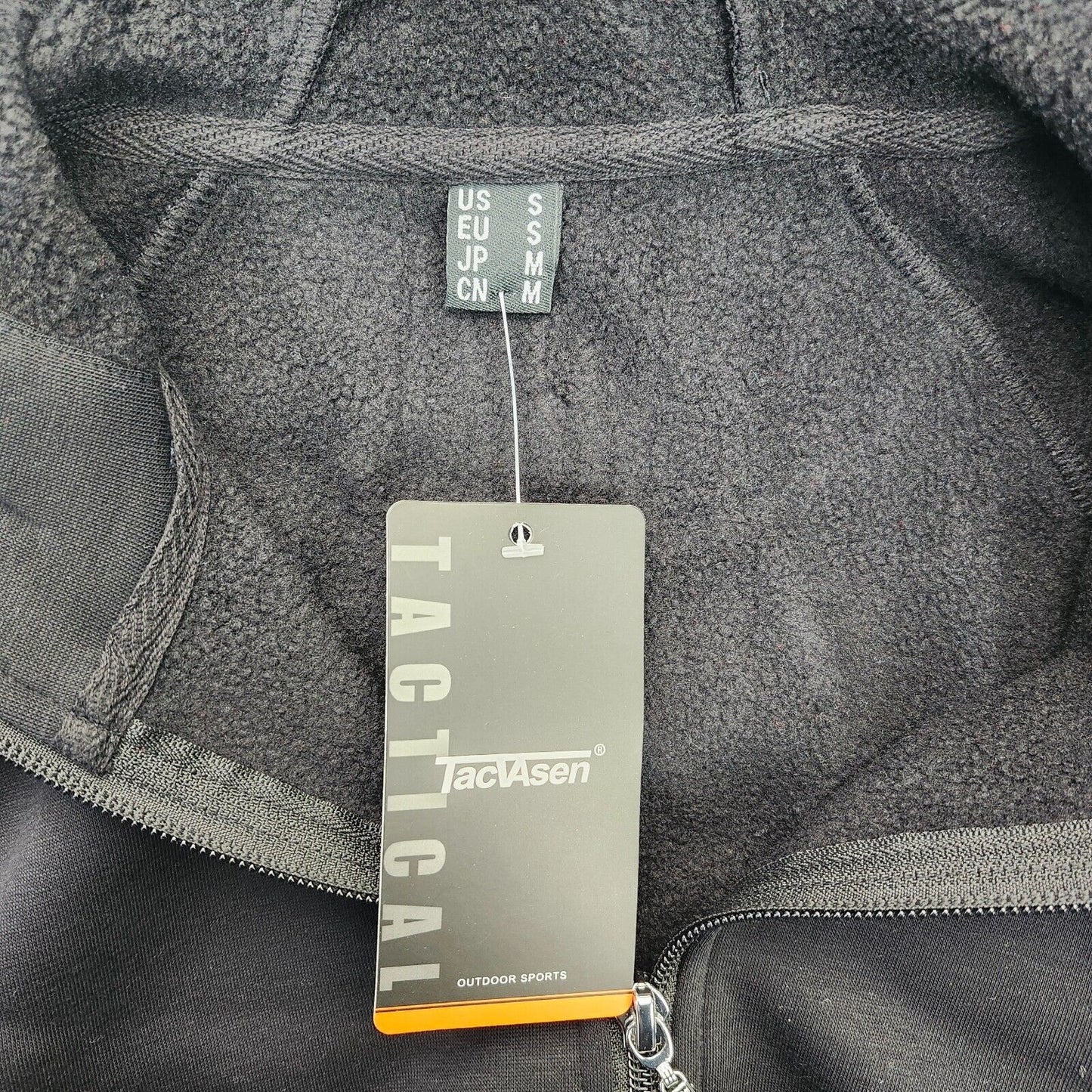 TACVASEN Half Zip Long Sleeve Pullover Hooded Sweatshirt Small