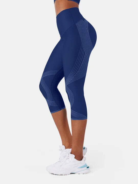 Fanka leggings Lift and Curve Capris Navy Small