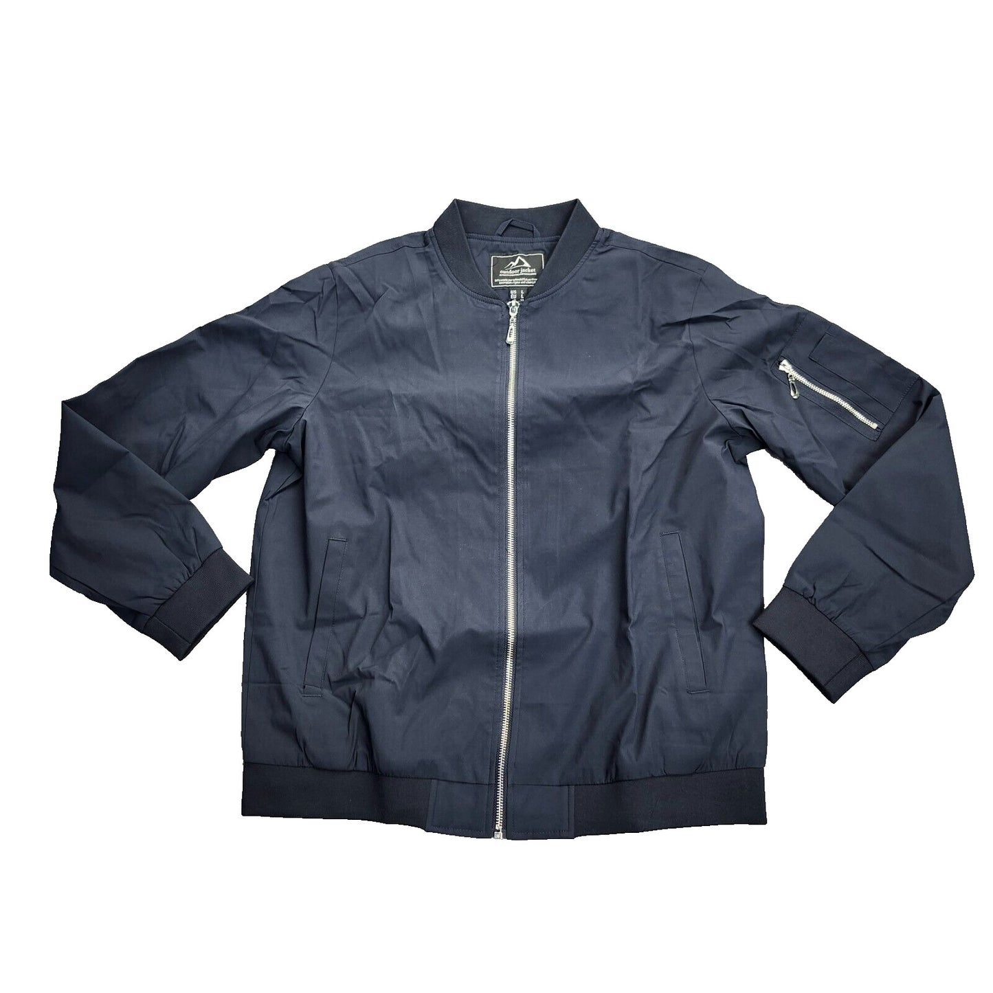 TACVASEN Outdoor Jacket Womens Lightweight Windbreaker Waterproof Rain Jacket L