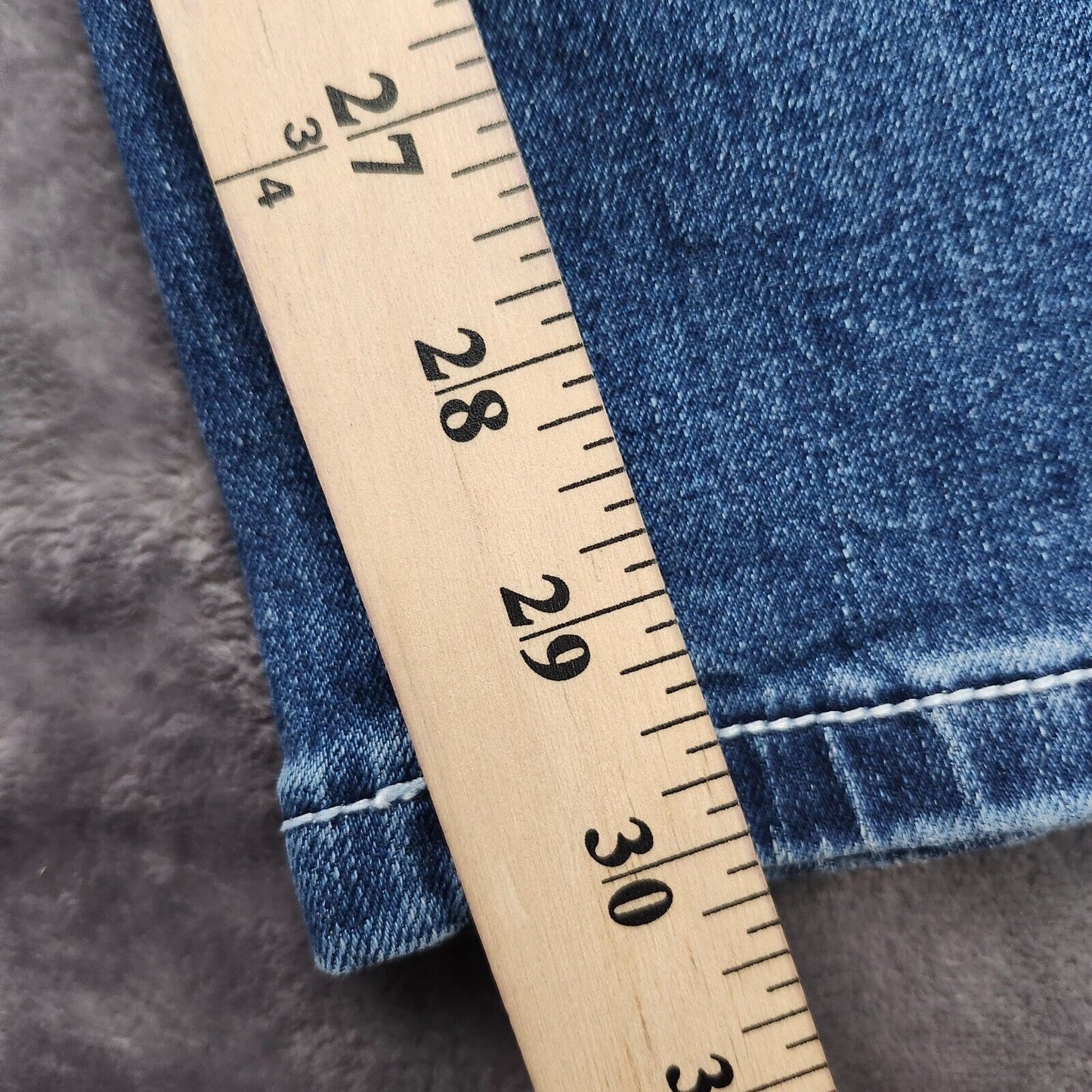 Flamingals Women's Wide Leg Jeans High Waist Vintage Style Pants Size L