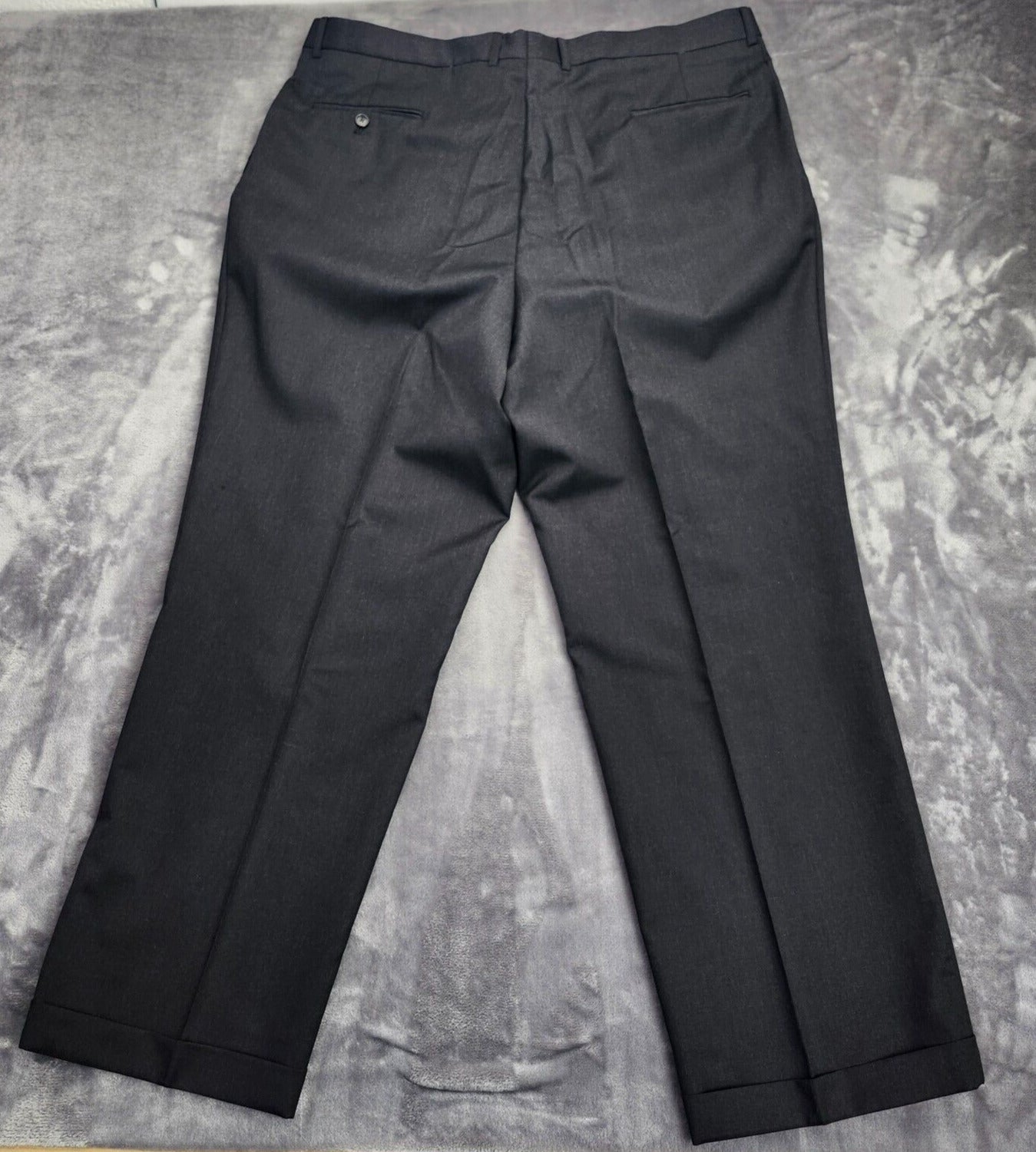 100% Wool Tuxedo Set Jacket Size 50 L, Pants 40x30
