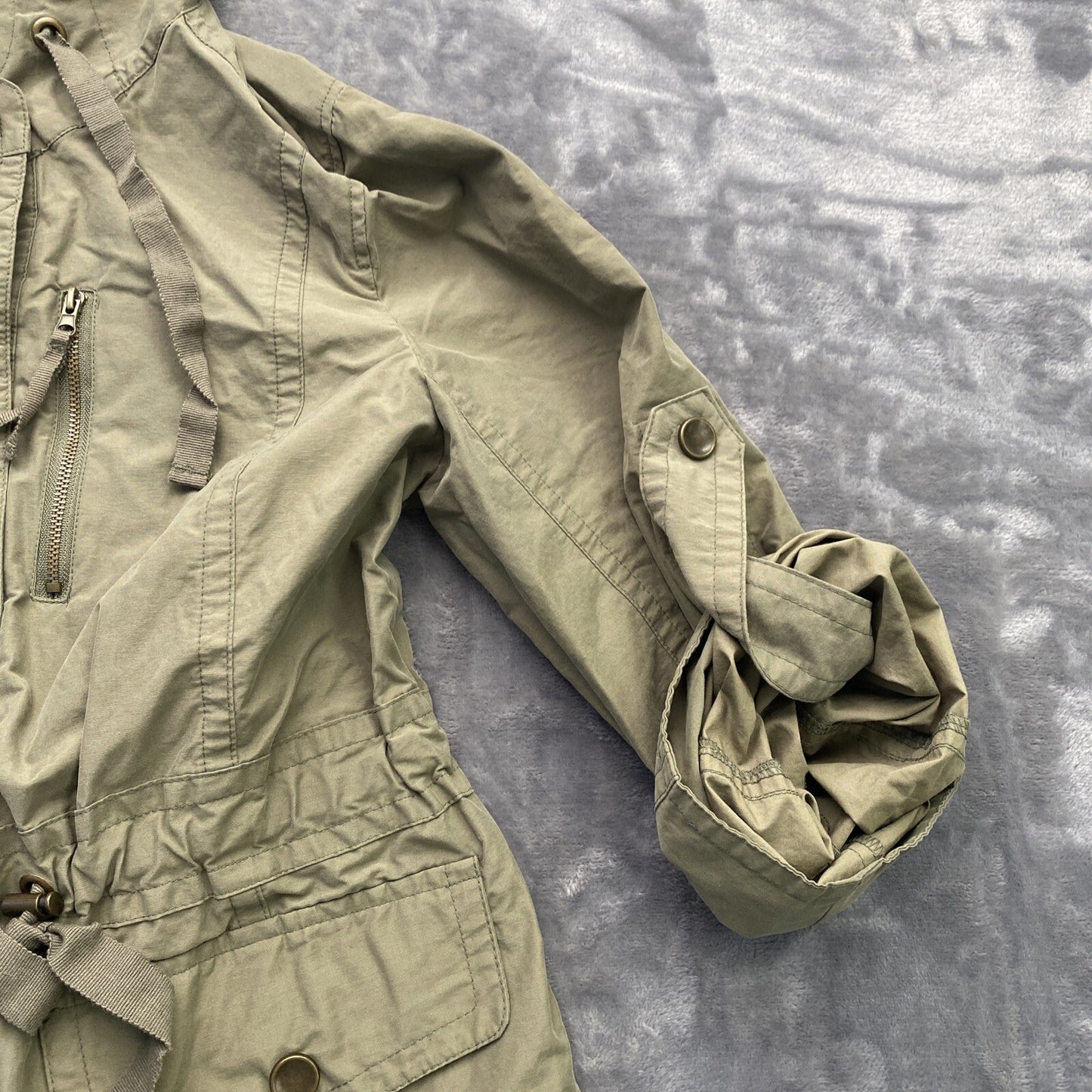 ANA A New Approach Womens Jacket Green Size Large