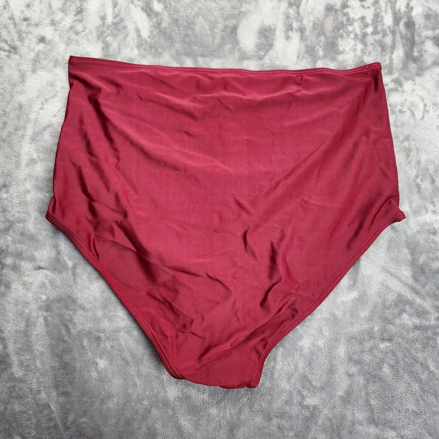 Womens Swimsuit Shorts Backless Two Piece Beach Wear 2XL RED