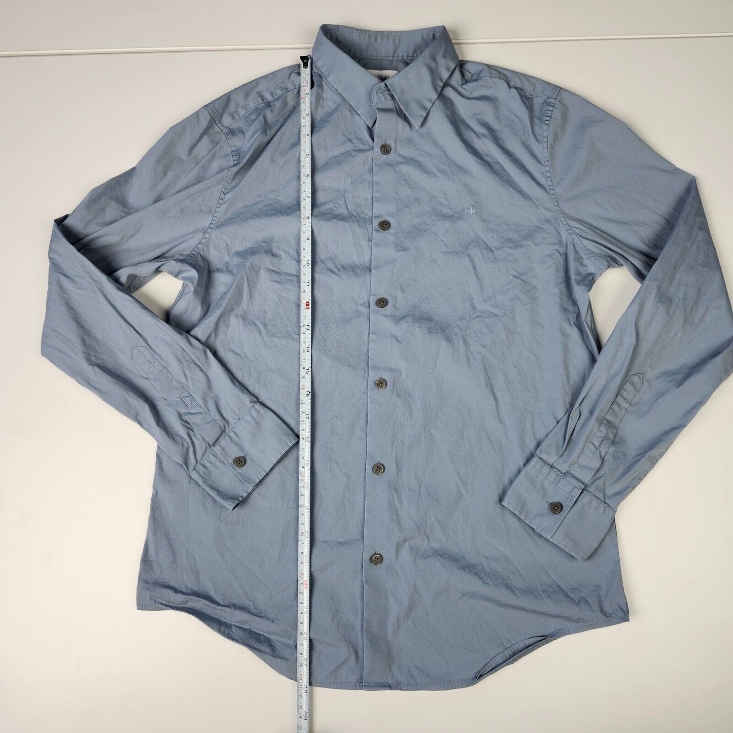 Calvin Klein light blue dress shirt mens size medium