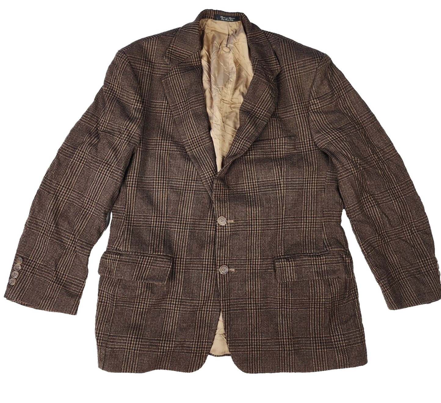 Bill Blass Black Label Brown Wool Blazer size 40