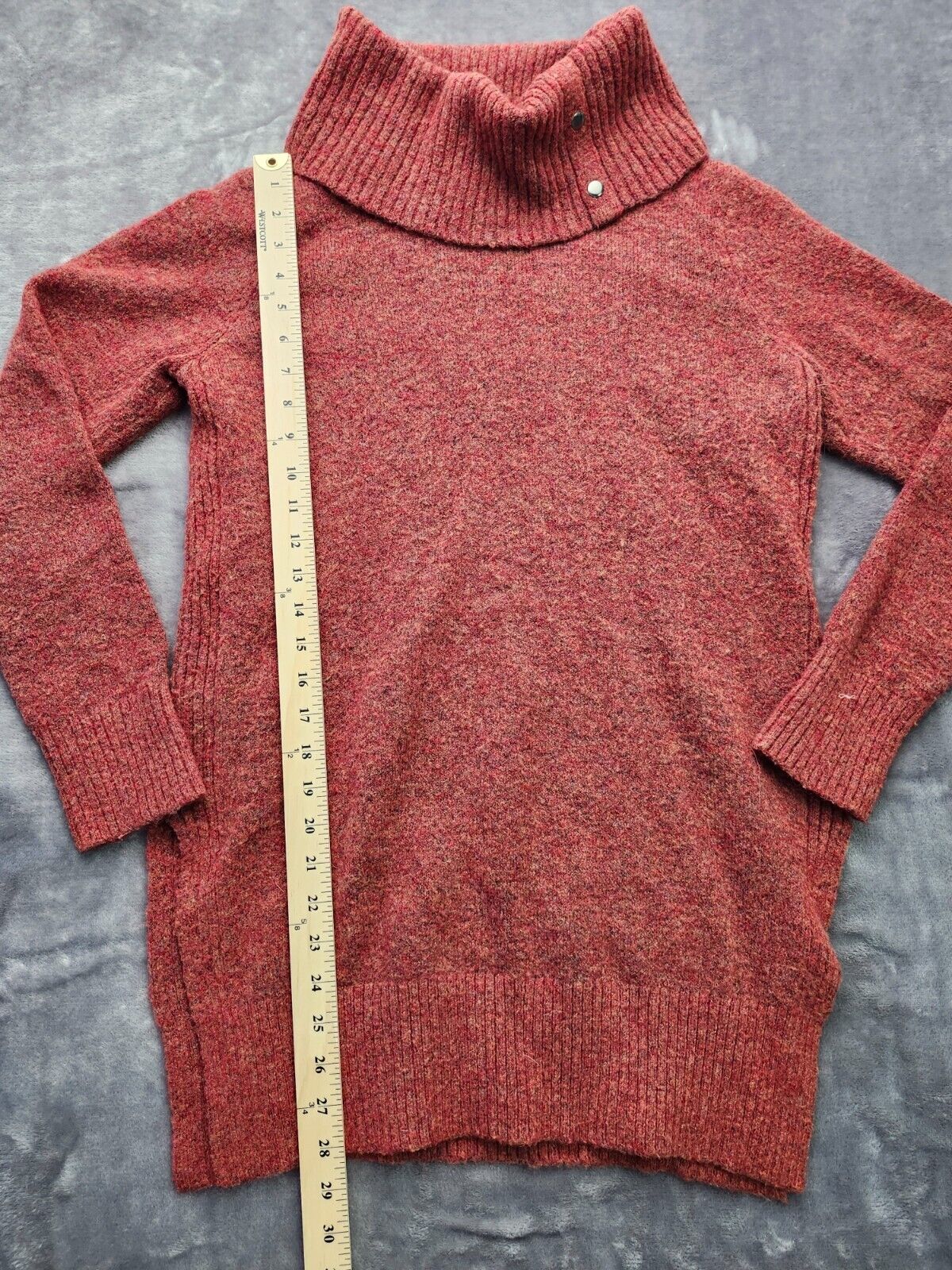 Adrienne Vittadini Women's Large cowl neck Knitted Sweater