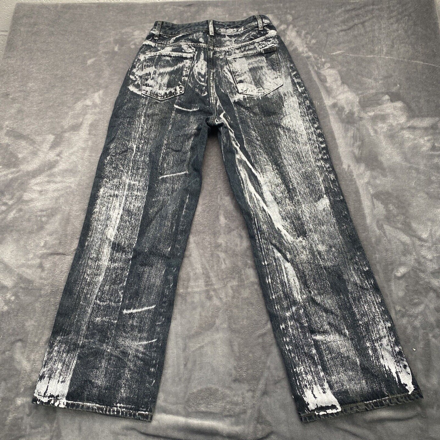 MICAS Denim Jeans Woman’s Size L Dark Wash with Solver Accents Blue Jeans Size L