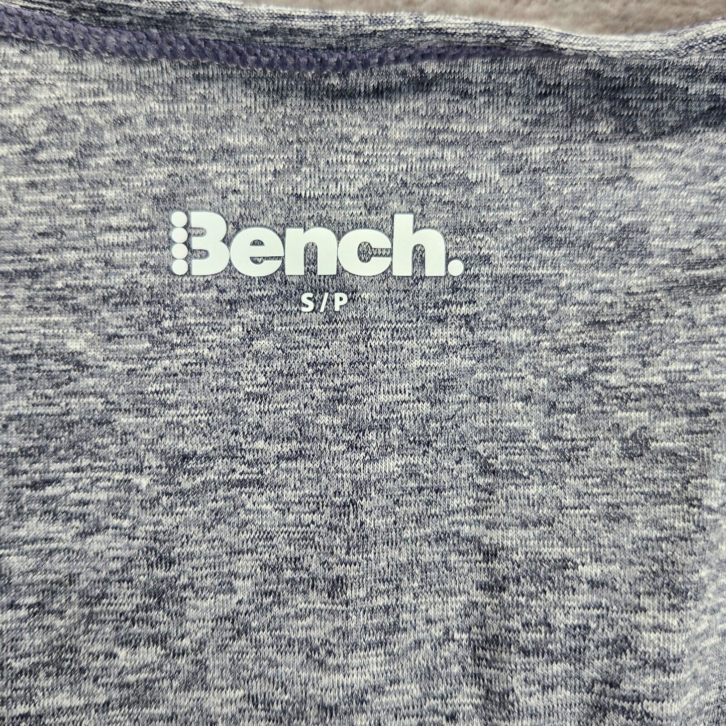 Bench Urban Wear Womens Heather Grey Athletic Fit T-Shirt Size Small