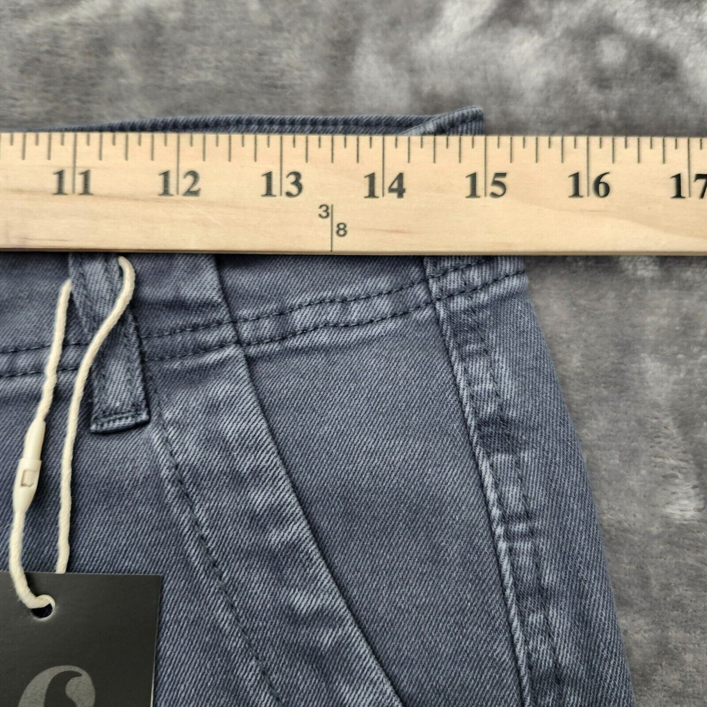 Flamingals Womens Gray Urban Straight Fit Jeans Size Medium