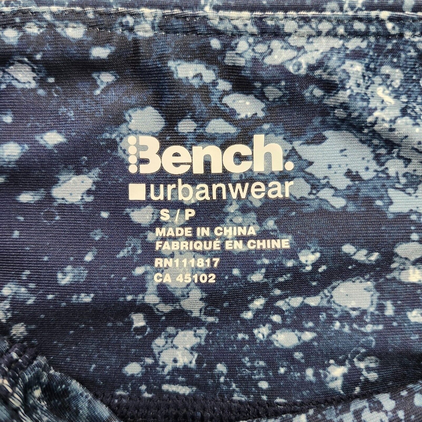 NWT Bench Urban Wear Womens Athletic pants Skinny Size Small Blue