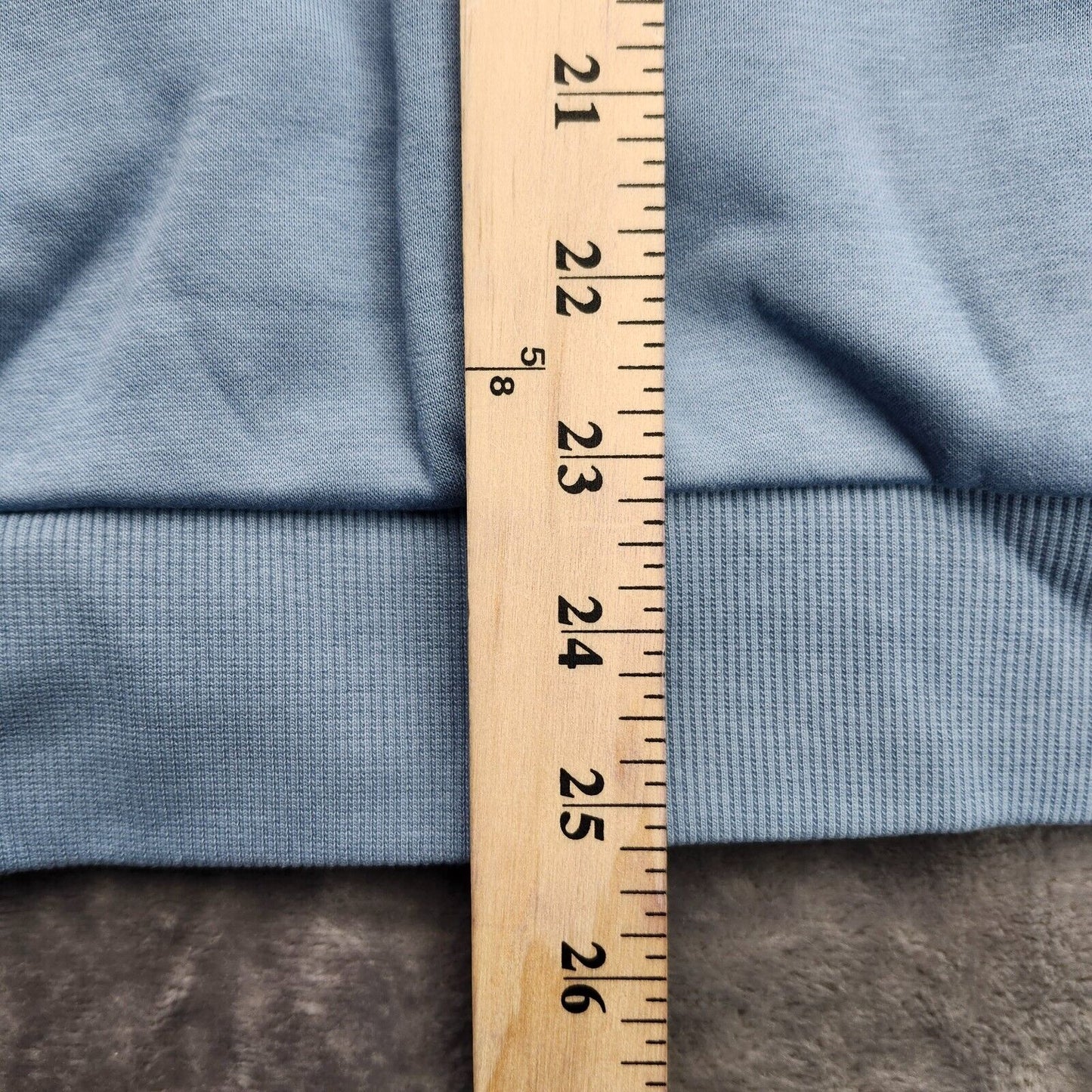 2pack TACVASEN Women's Blue Fleece Crewneck Pullover Sweatshirt Medium
