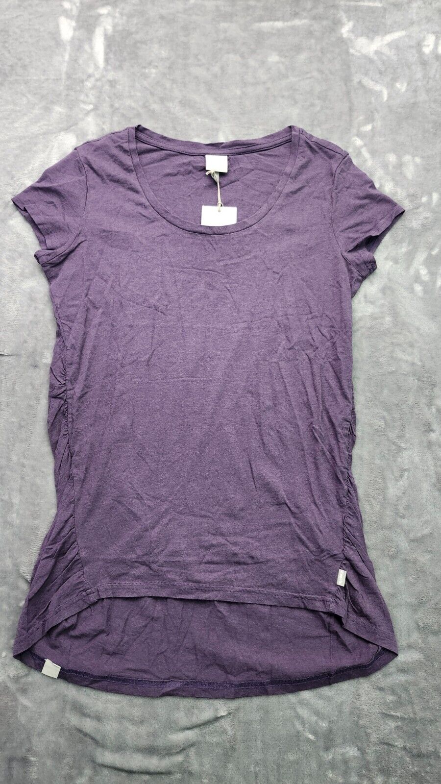 Bench Urban Wear Womens Cap Sleeve T-Shirt Size Small Purple