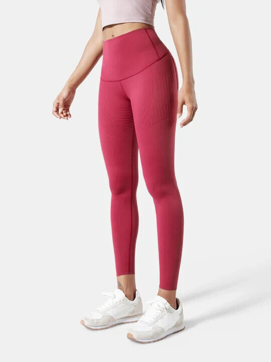 Fanka Body Sculpt Lift n Curve Leggings Reversible Wear w Pockets Baked Apple MD