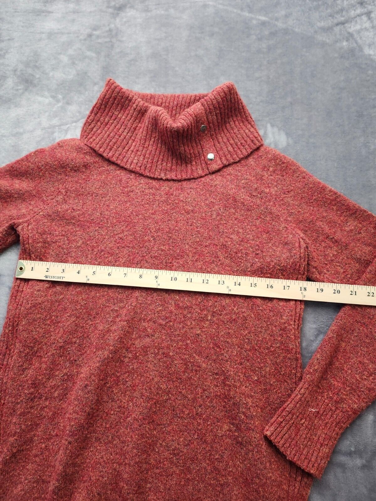 Adrienne Vittadini Women's Large cowl neck Knitted Sweater