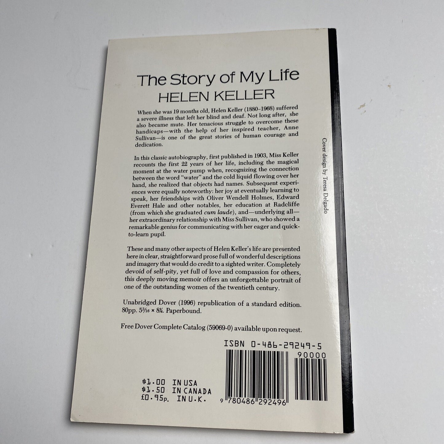 Dover Thrift Editions: Biography/Autobiography Ser.: The Story of My Life by...