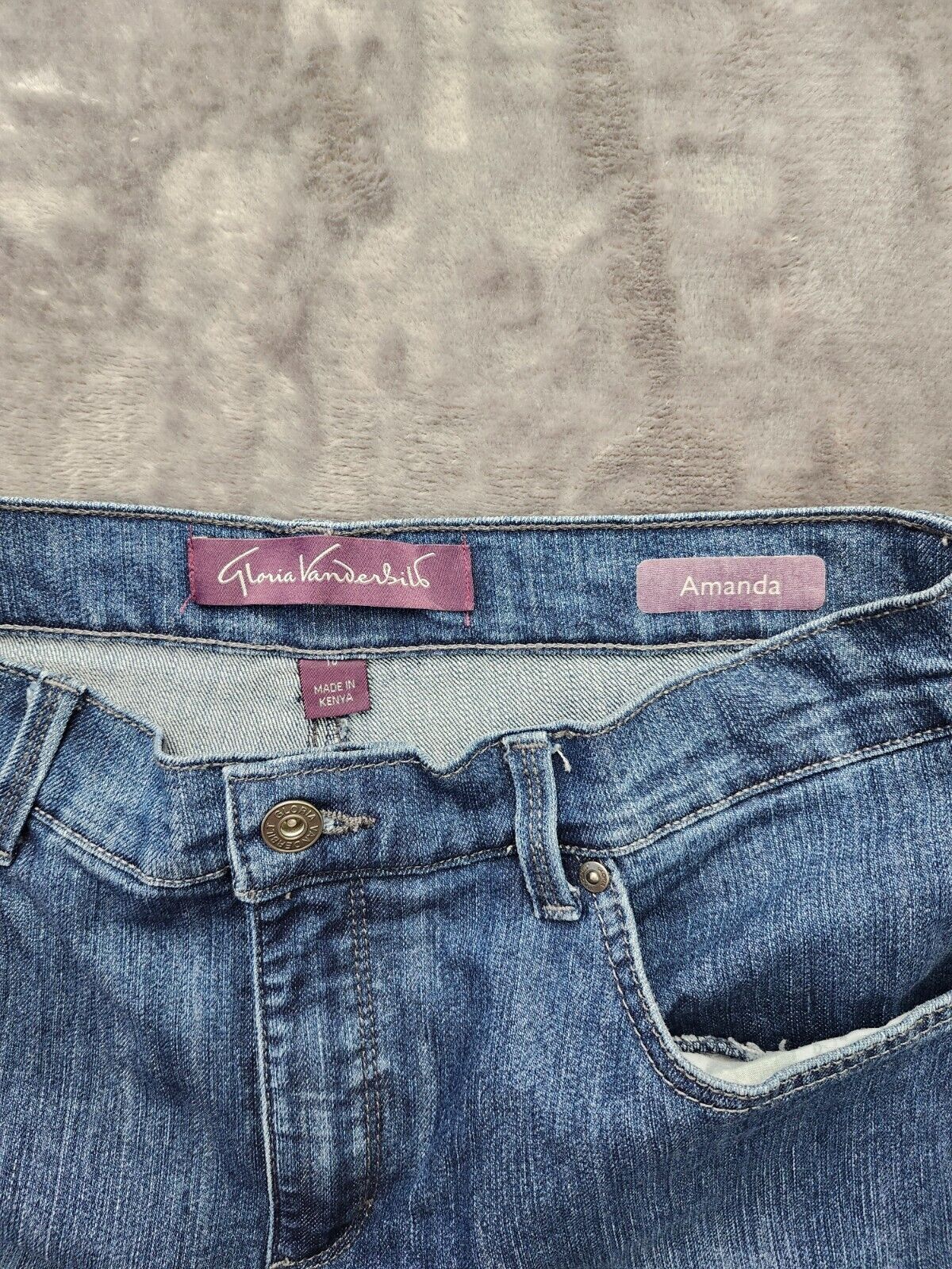 gloria vanderbilt amanda jeans womens size 10