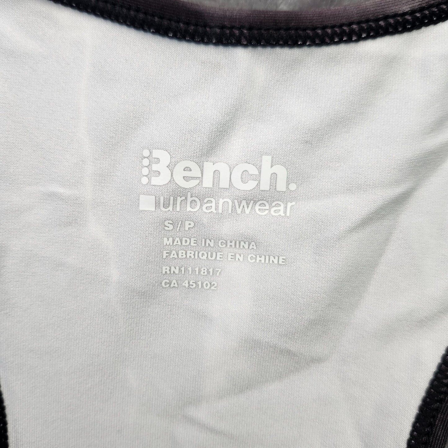 NWT Bench Urban Wear Womens Racerback Tank Top Size Small BLK