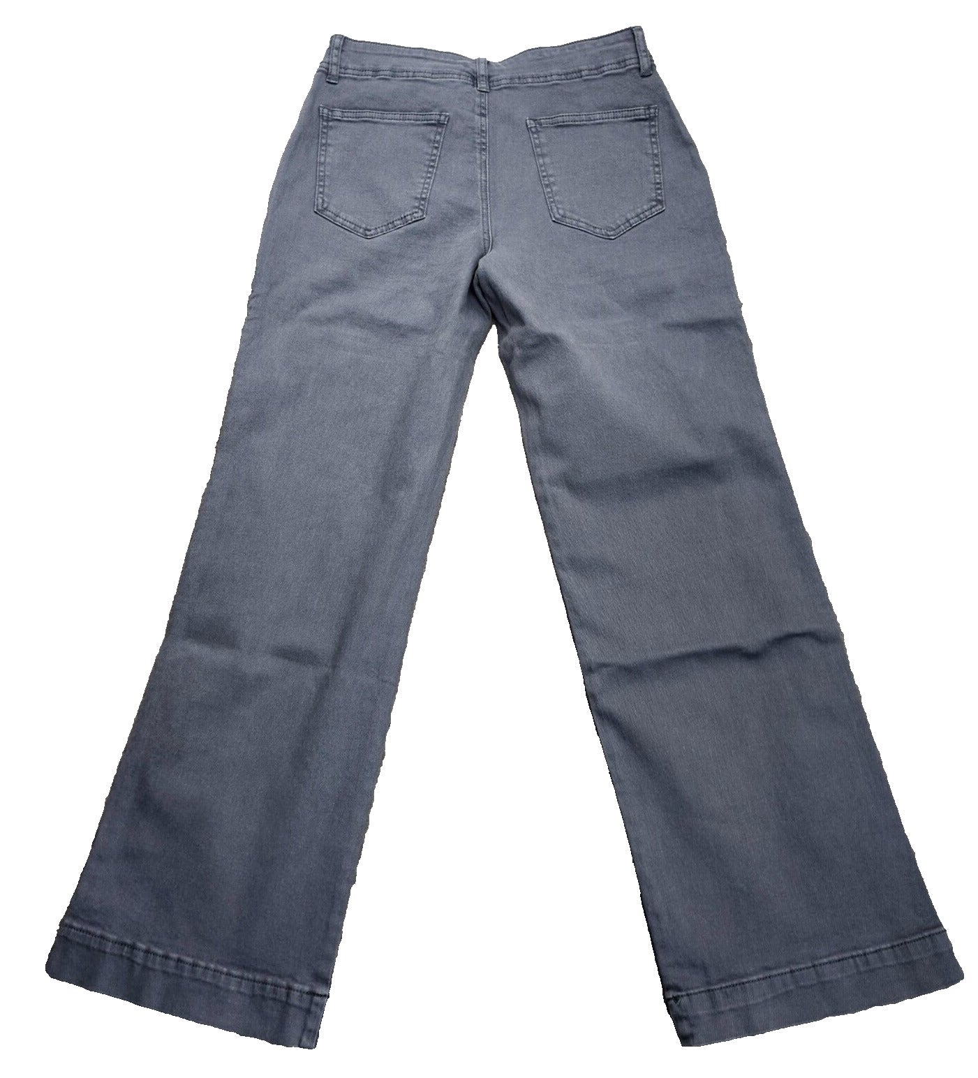 Flamingals Womens Gray Urban Straight Fit Jeans Size Medium