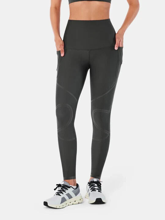 Fanka Body Sculpt 3-Pocketful Leggings Dark Gray Small