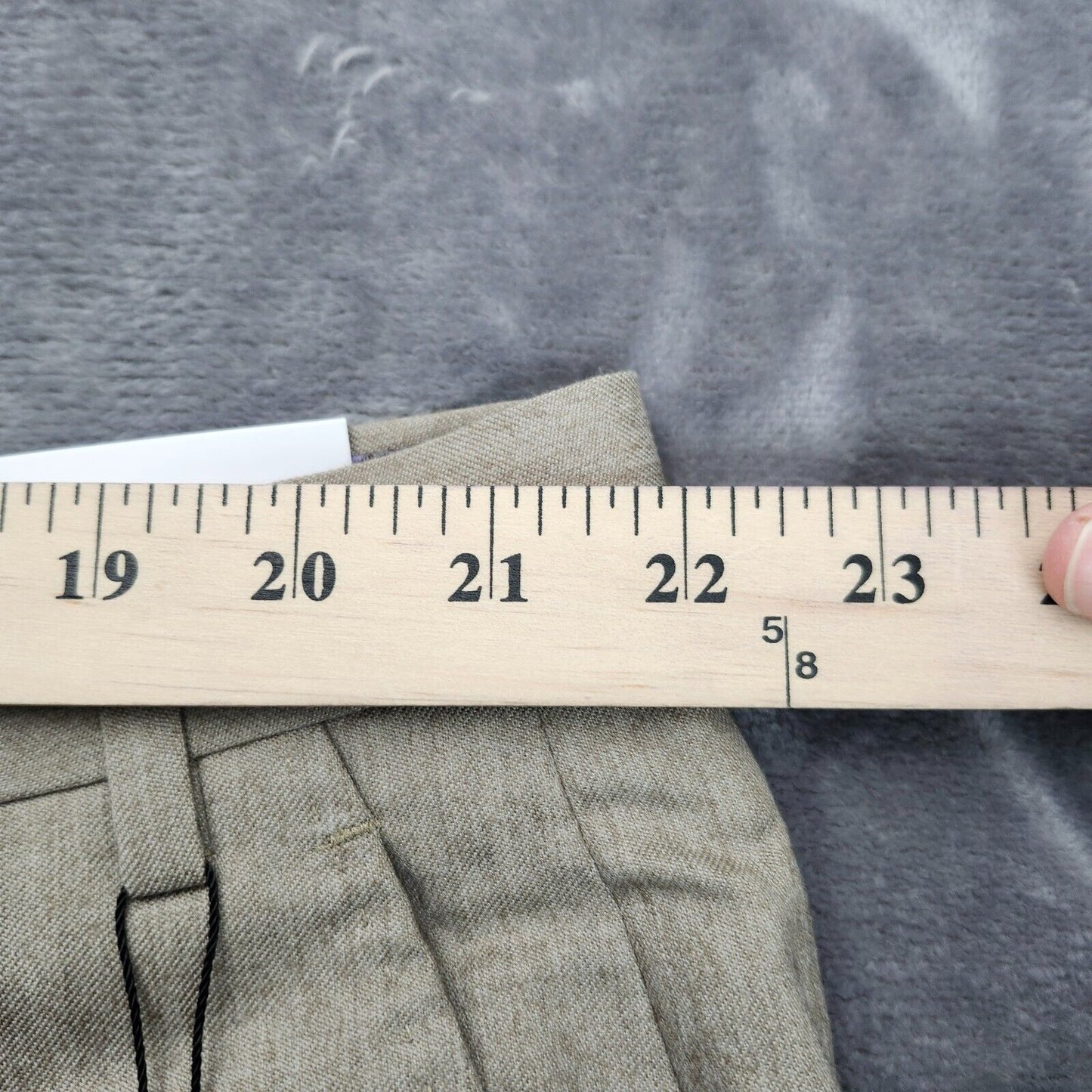 Tayion By Montee Holland Mens Classic-Fit Wool-Blend Dress Pants 44W x 32L