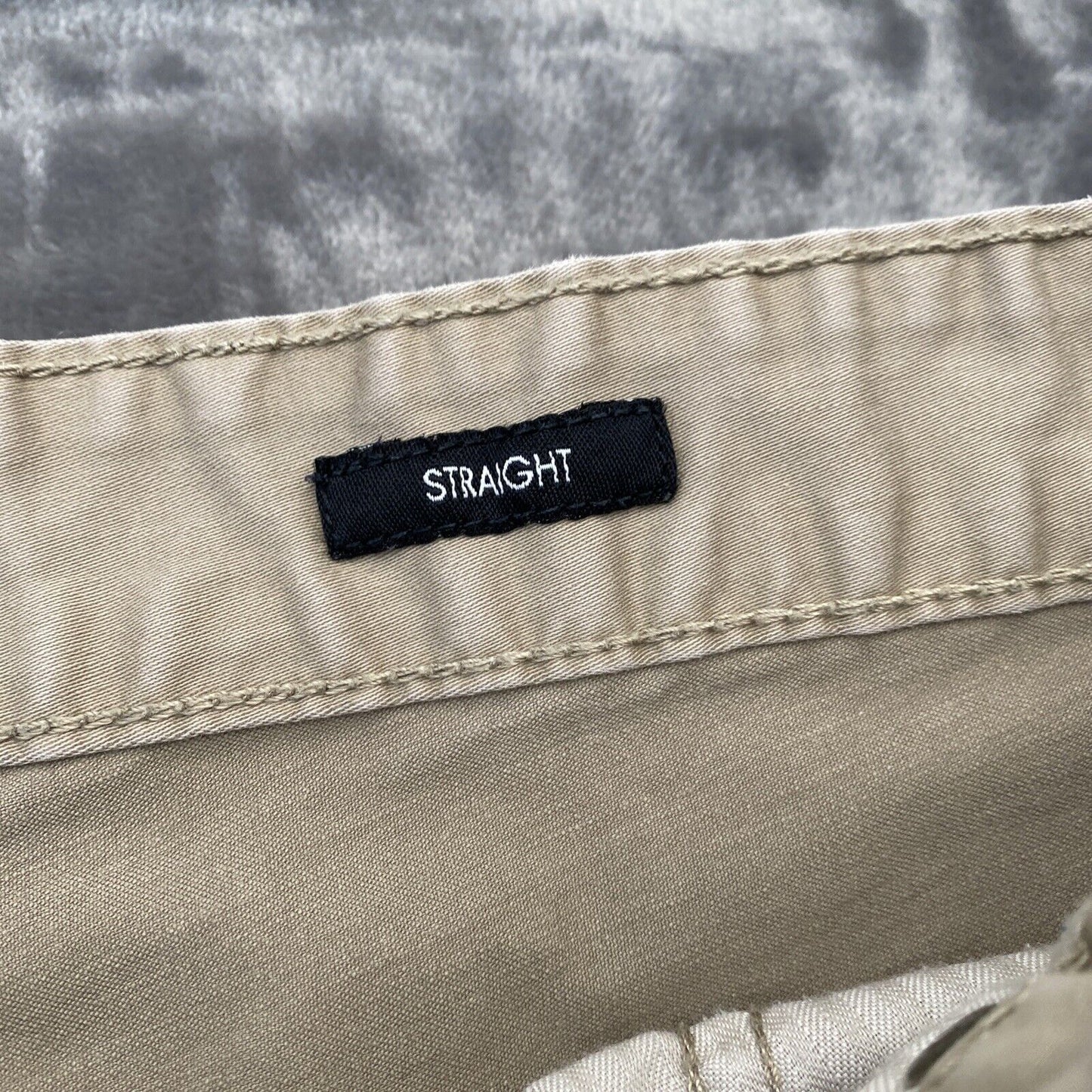Calvin Klein Men’s Jeans 38x32 Khaki Straight Fit