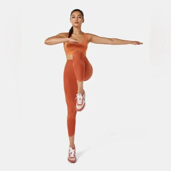 Fanka Body Sculpt Lift n Curve Leggings (Reversible Wear) Pumpkin Small