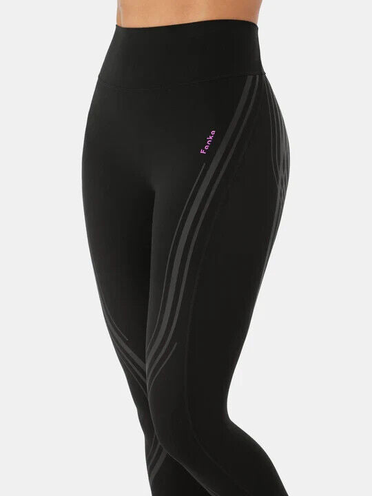 Fanka Body Sculpt Flex Leggings Black Medium