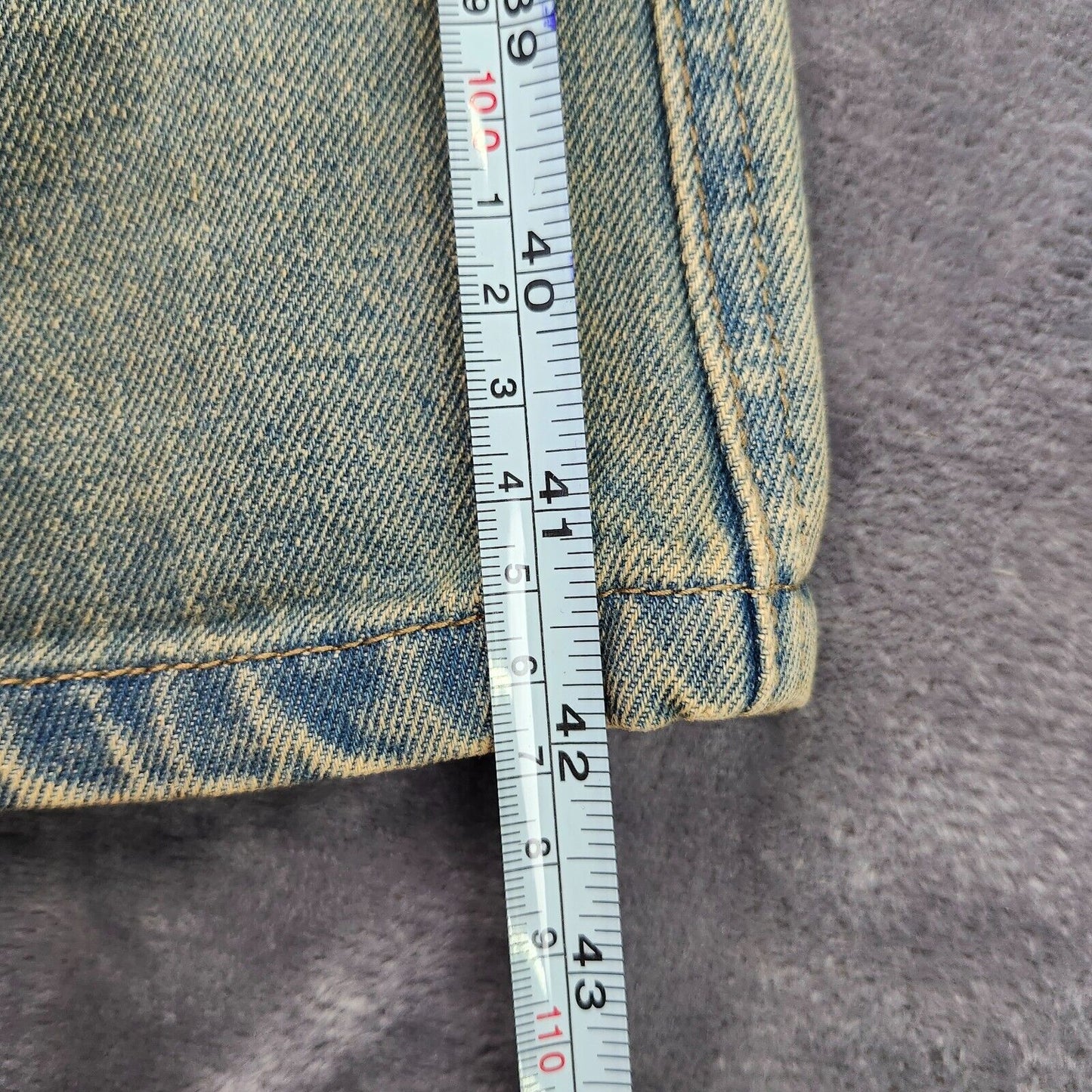 NWoT Finesse Womens High-Waisted Wide Leg Blue faded Jeans Size XL