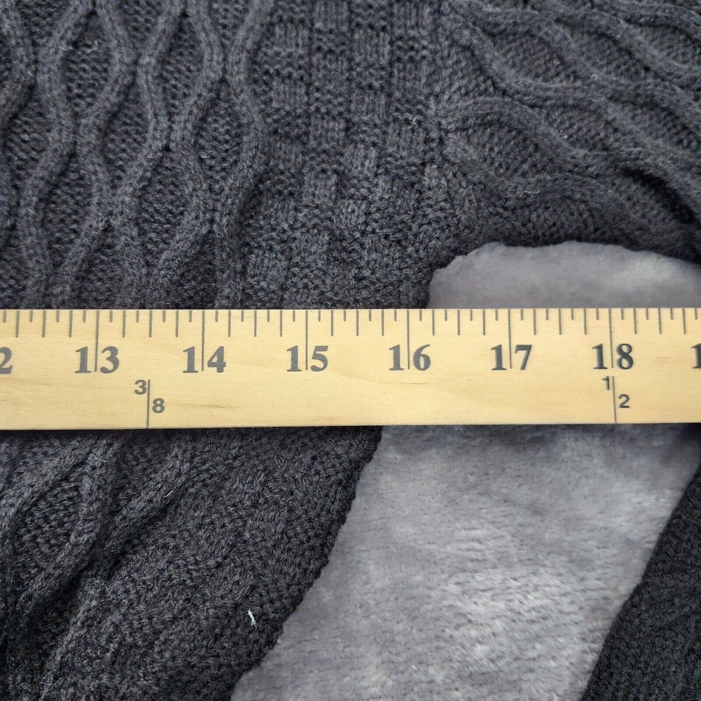 CUPSHE Womens Long Sleeve Knit Chunky Sweater Dress Black sz XS