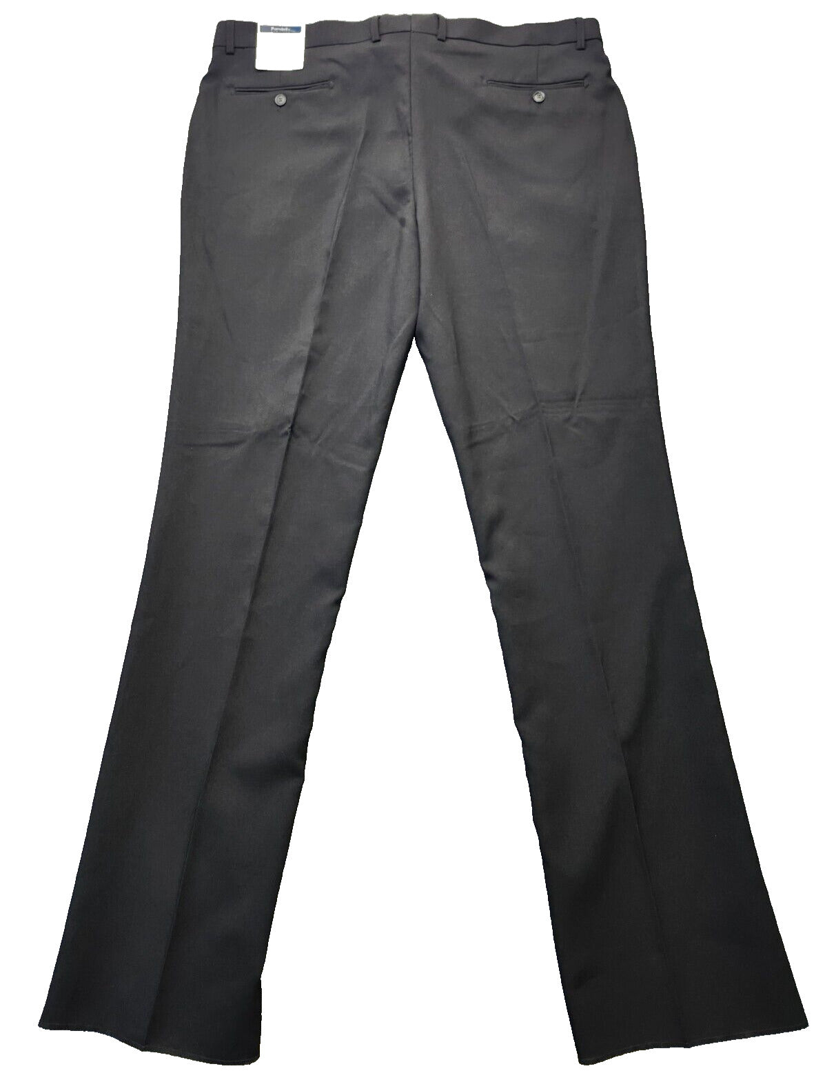 NWT Portabella New York Slim Fit black style Poplin Pants size 48R x 42W