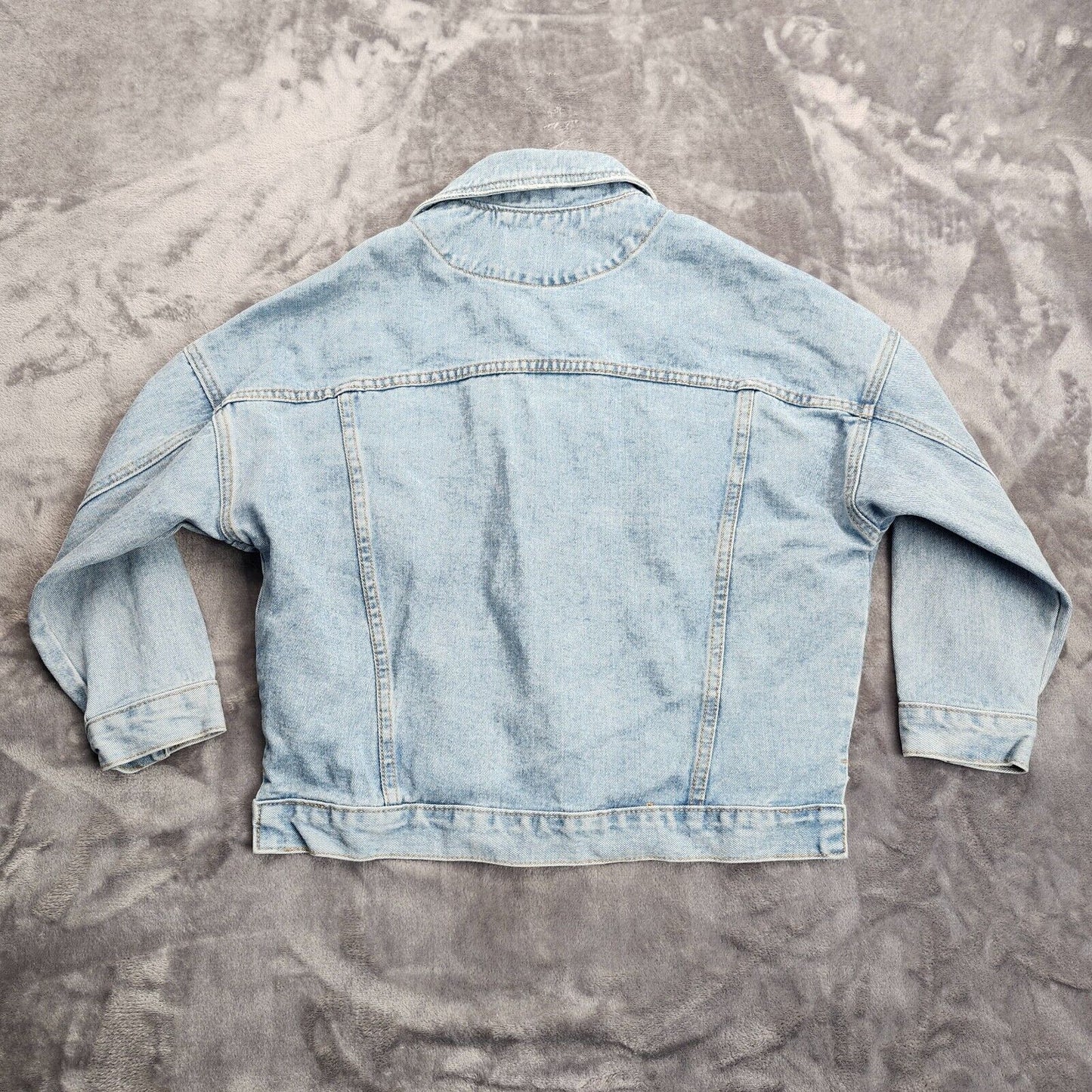 PRINCESS POLLY Womens XS Ripped Jean Jacket