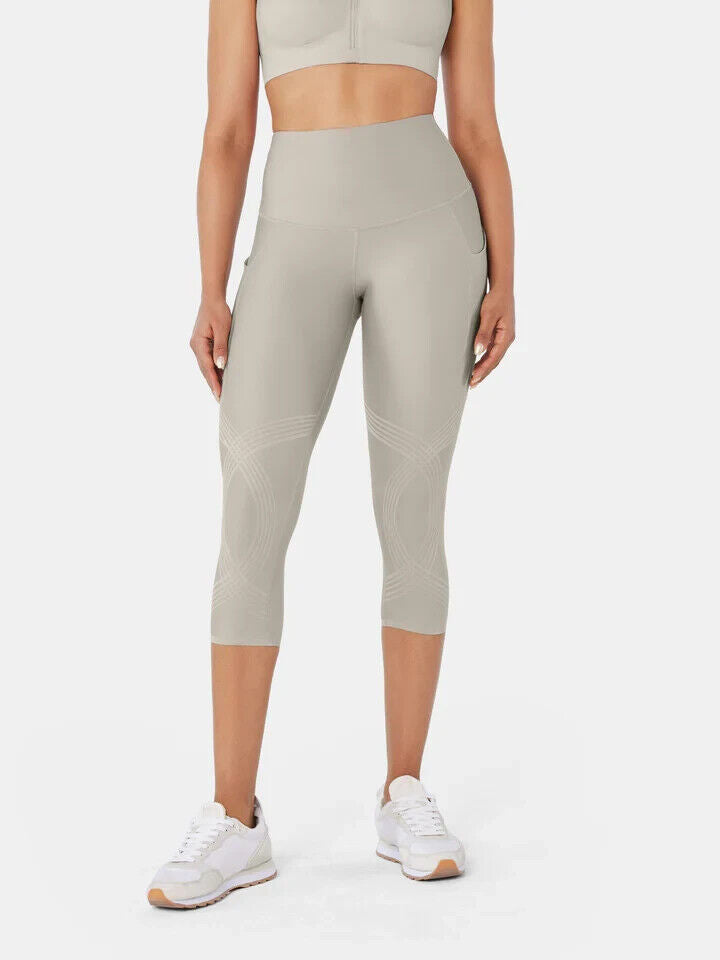 Fanka leggings Lift and Curve Capris Beached Sand Small