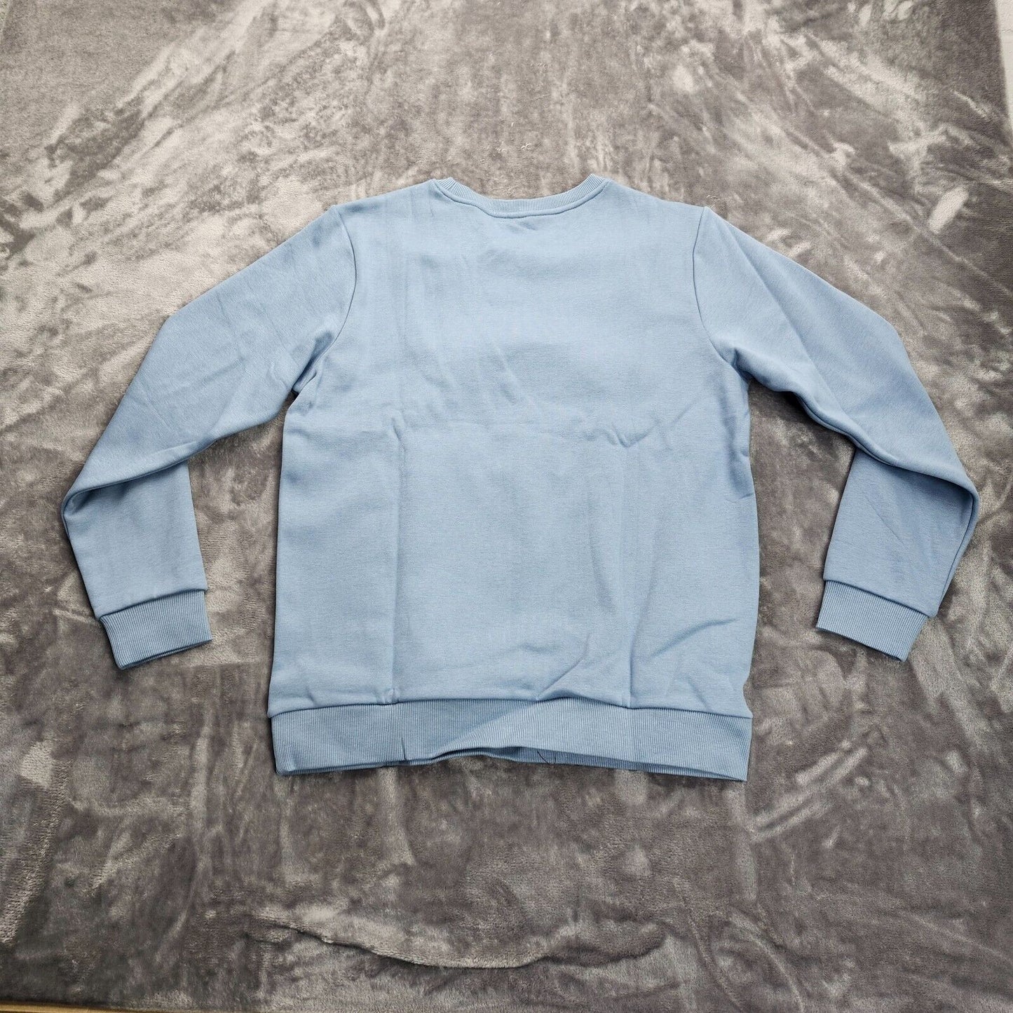 2pack TACVASEN Women's Blue Fleece Crewneck Pullover Sweatshirt Medium