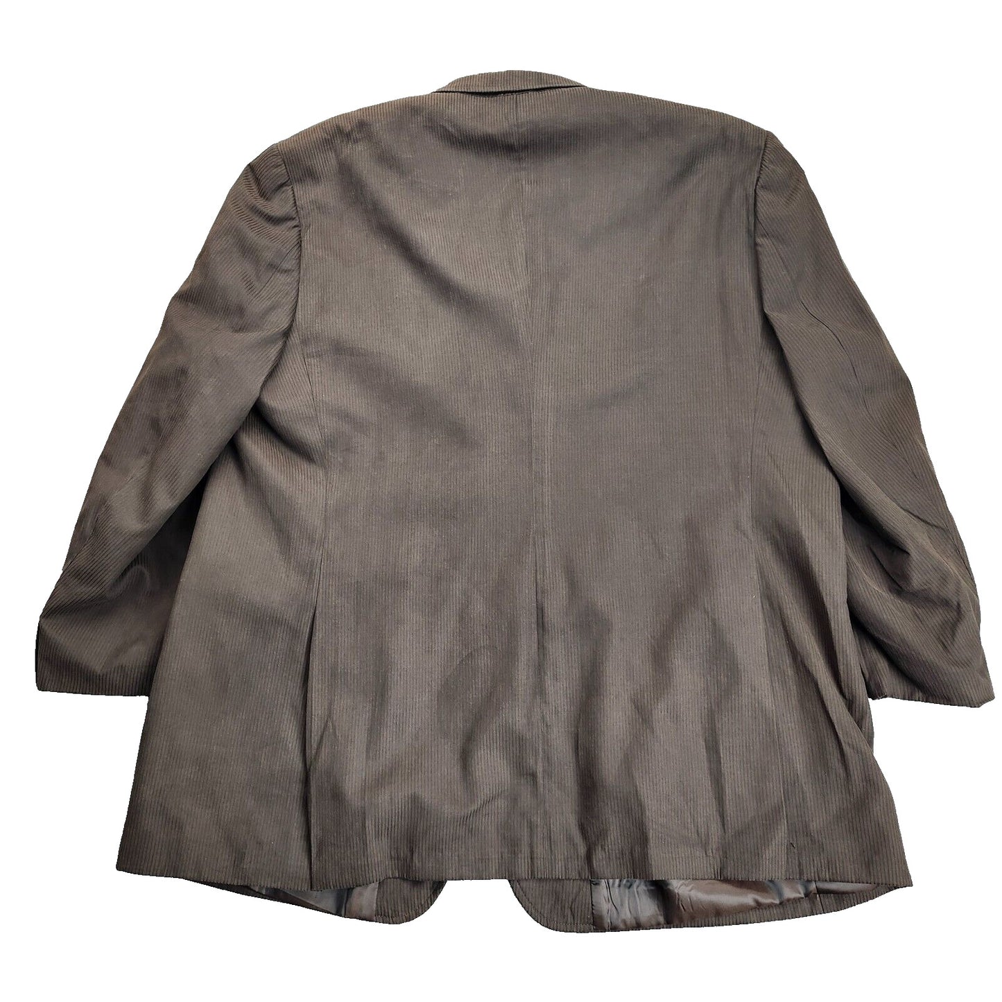 NWoT JNY Jones New York Men's 52 Long Sport Coat Blazer Dark Brown Notch Lapel
