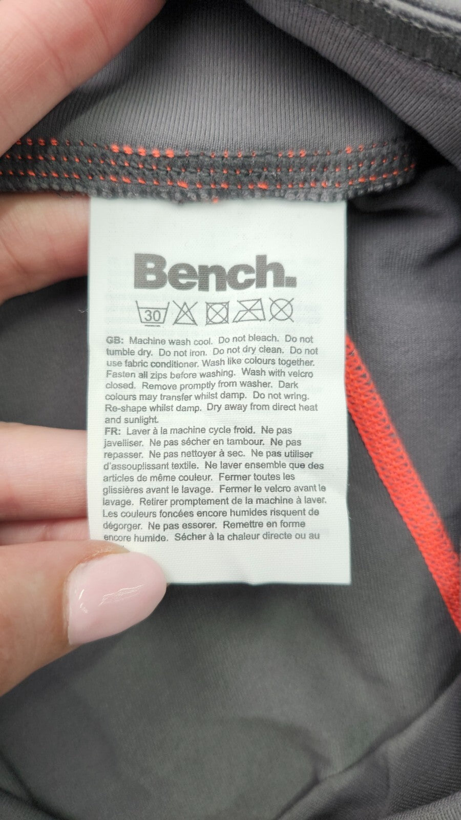 NWT Bench Urban Wear Womens Yoga pants Size Small Gray/Pink