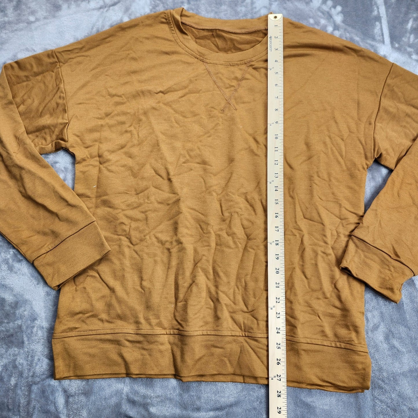 Yellow Sweatshirt for Women Fall Lightweight Long Sleeve Large