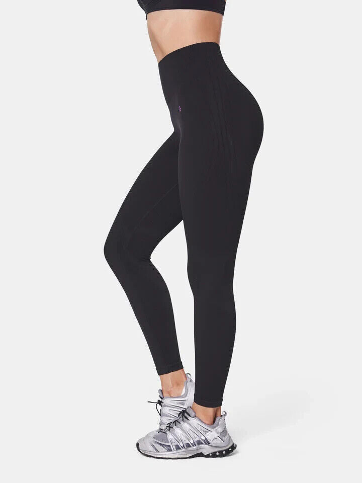Fanka FirmFiit Seamless Leggings Black Medium Knee Support