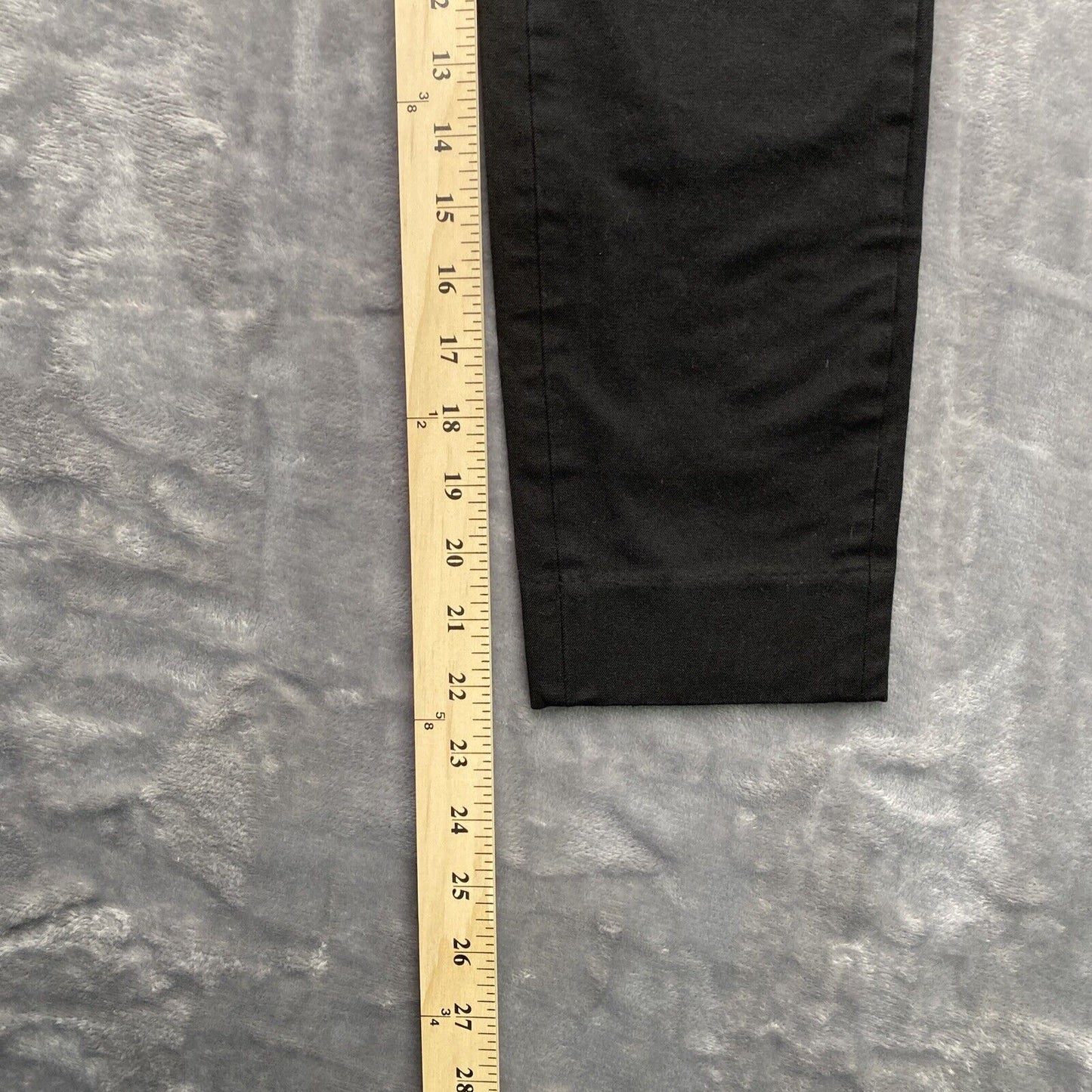 Banana Republic Pants Womens 2 Black Sloan Fit Cropped Tapered Career Casual
