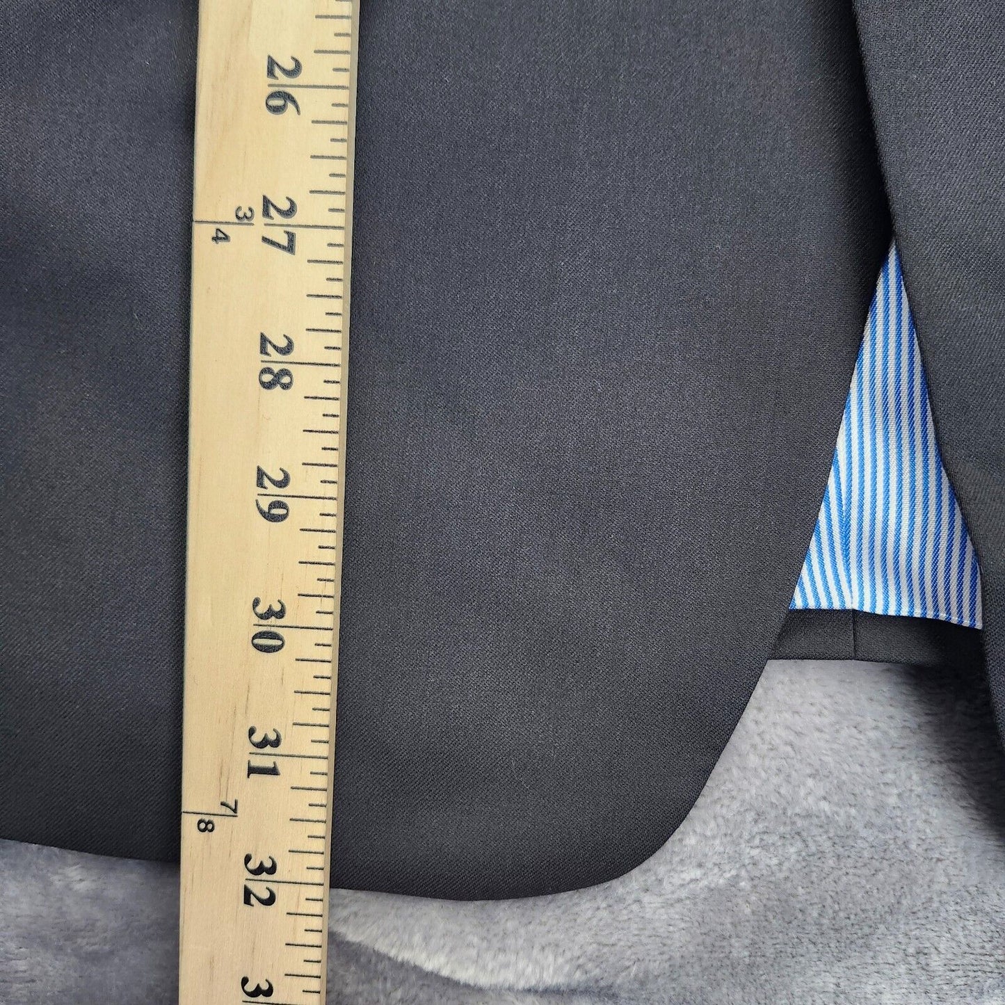 NWoT Tommy Hilfiger 100% Wool Mens Suit Jacket Single Breasted Two Button 38L