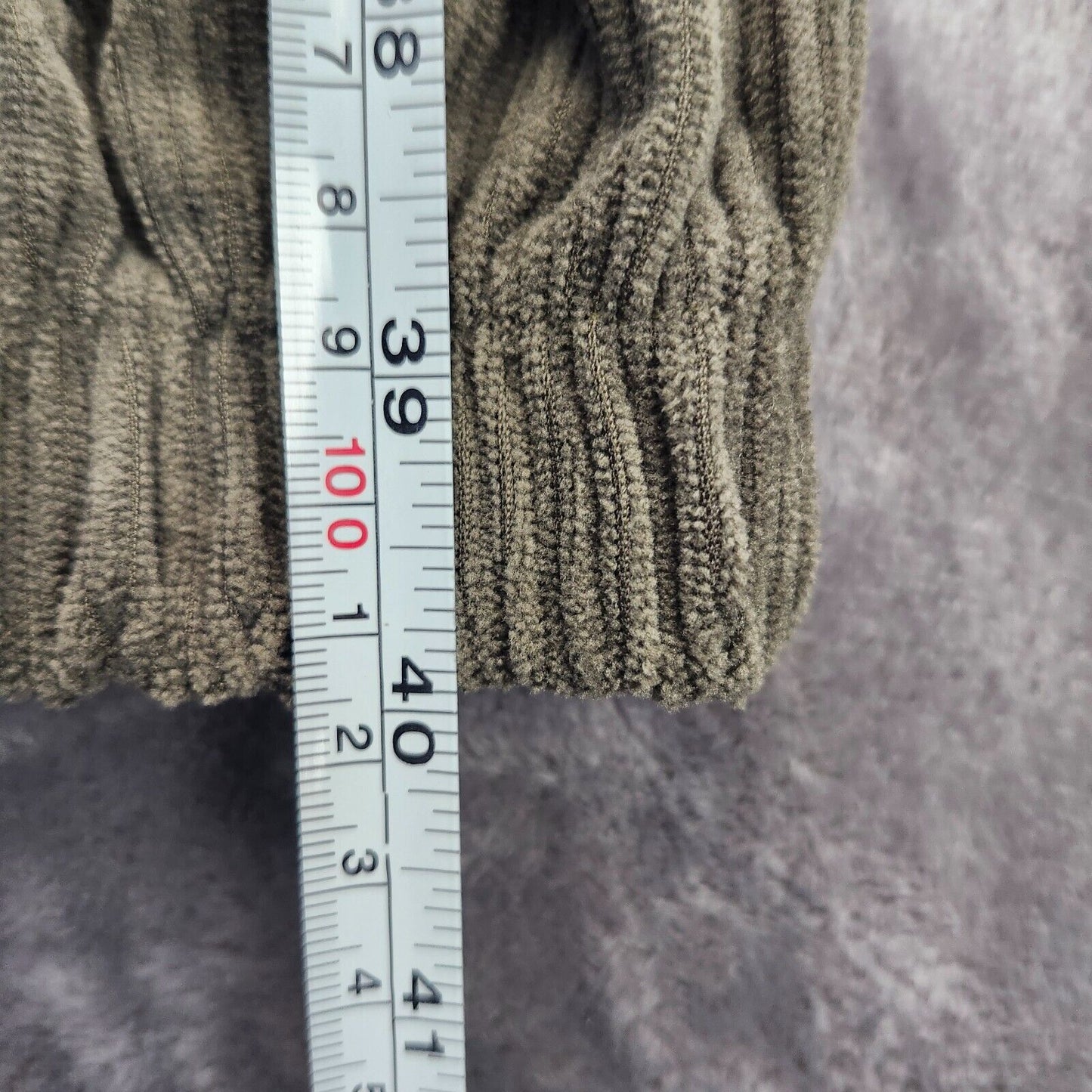 Olive Green Ribbed Loungewear / Sleepwear set unisex size Medium