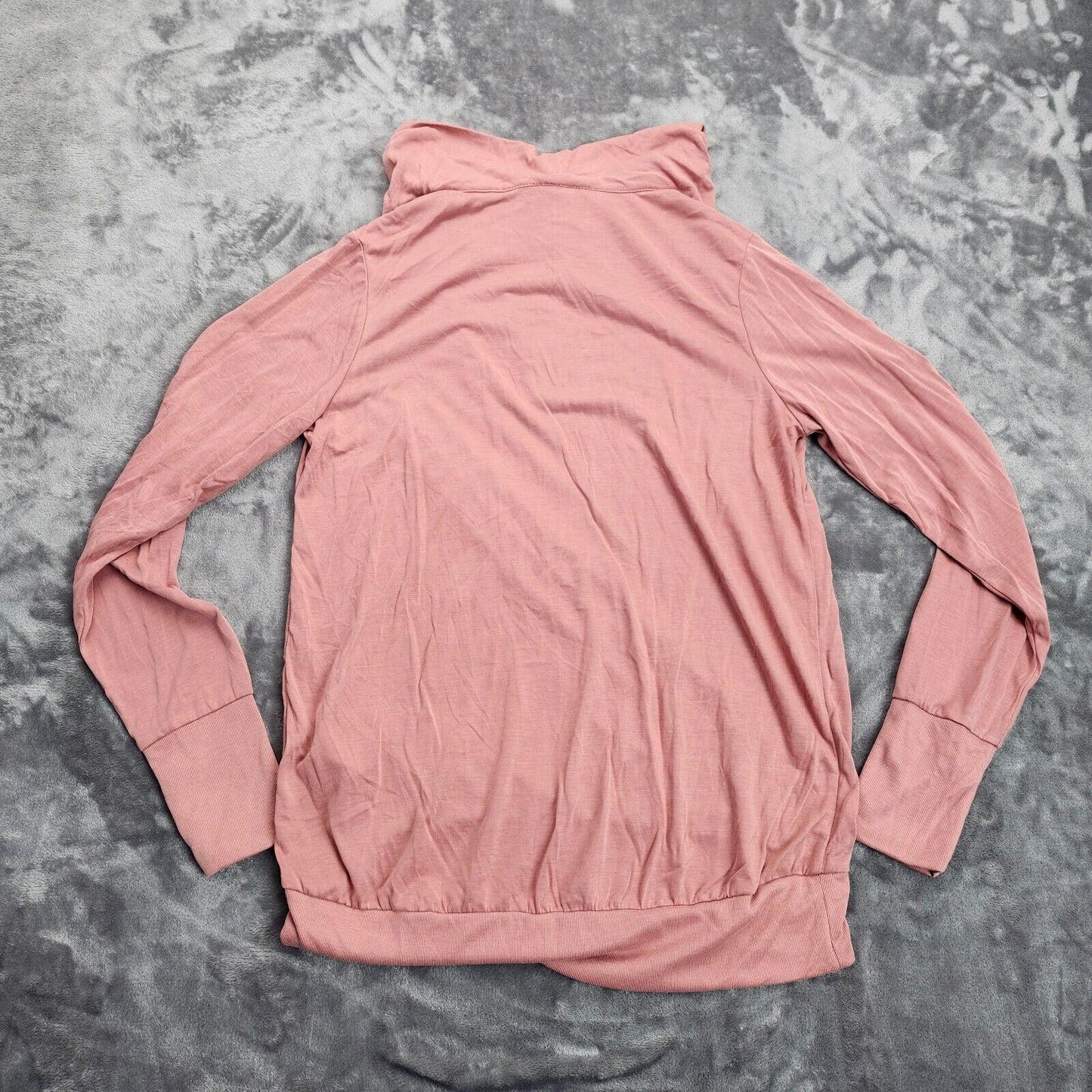 NWT Bench Urban Wear Womens Long Sleeve Light Pink Cowl Neck