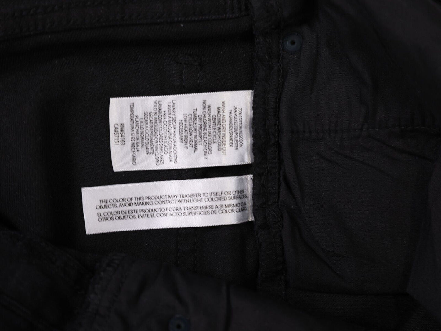 Calvin Klein Jeans Womens Black Denim Size 6